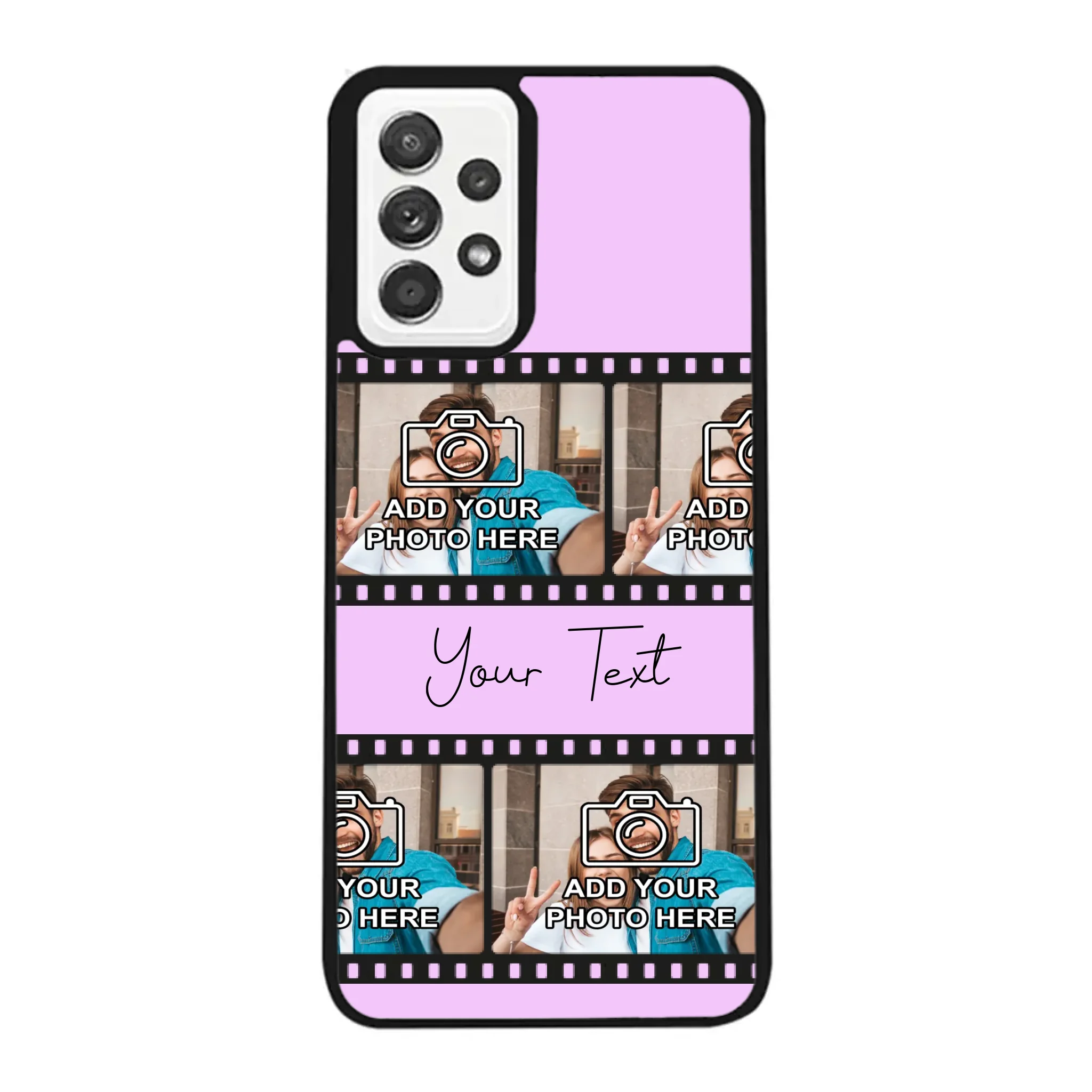 Custom Personalised Film Reel No.3 Rubber TPU Case for iPhone, Samsung & Pixel