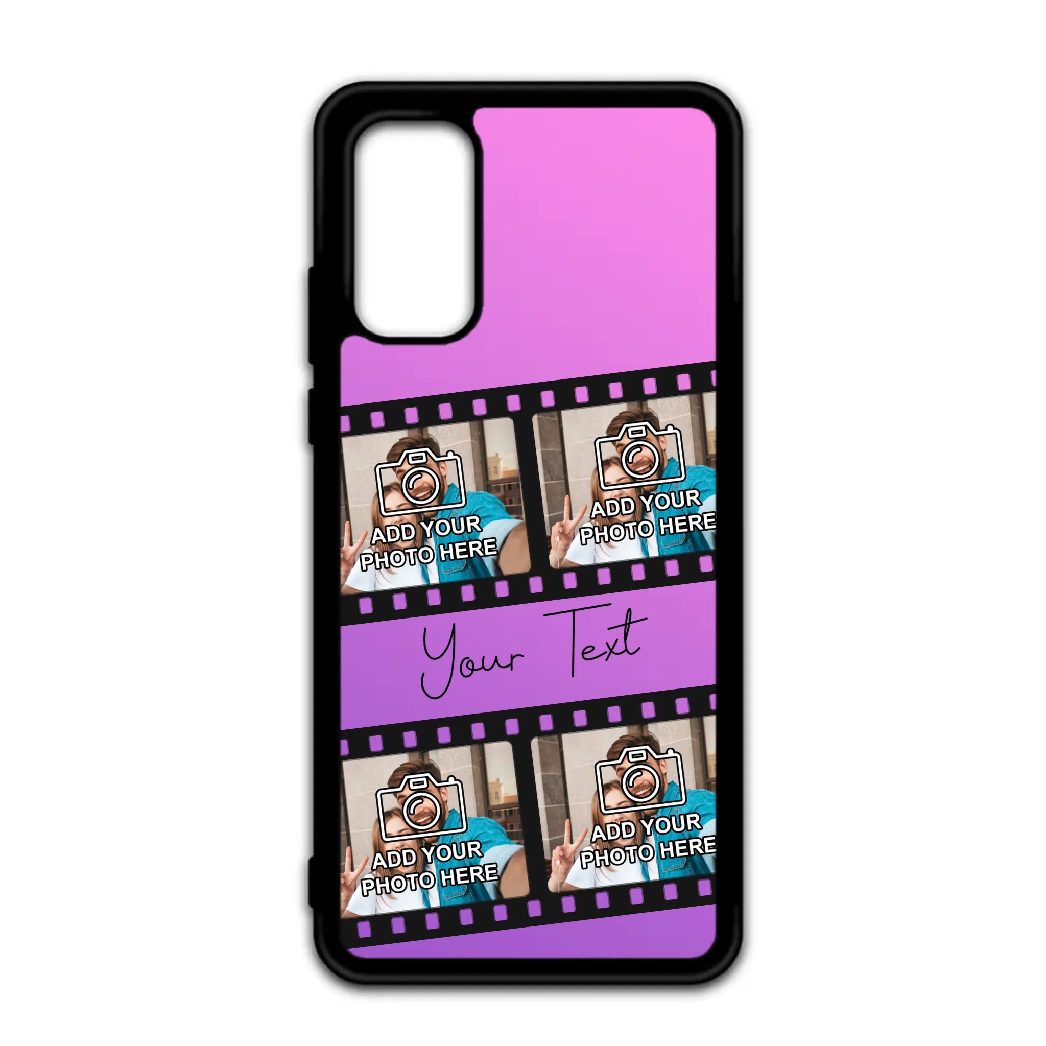 Film reel personalised phone case for Samsung Galaxy A13 5G