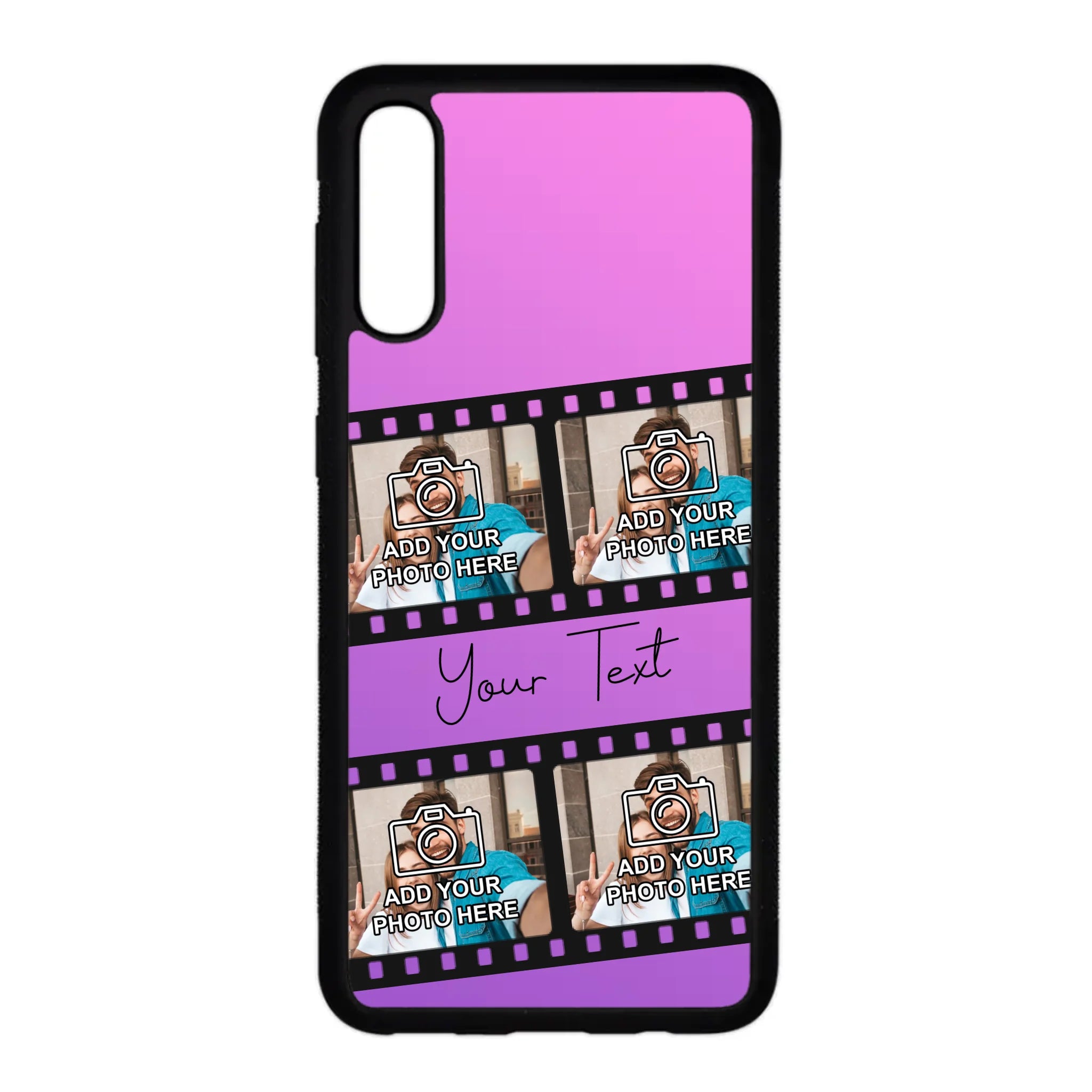 Custom photo film reel case for Samsung Galaxy A50, A30s and A50s