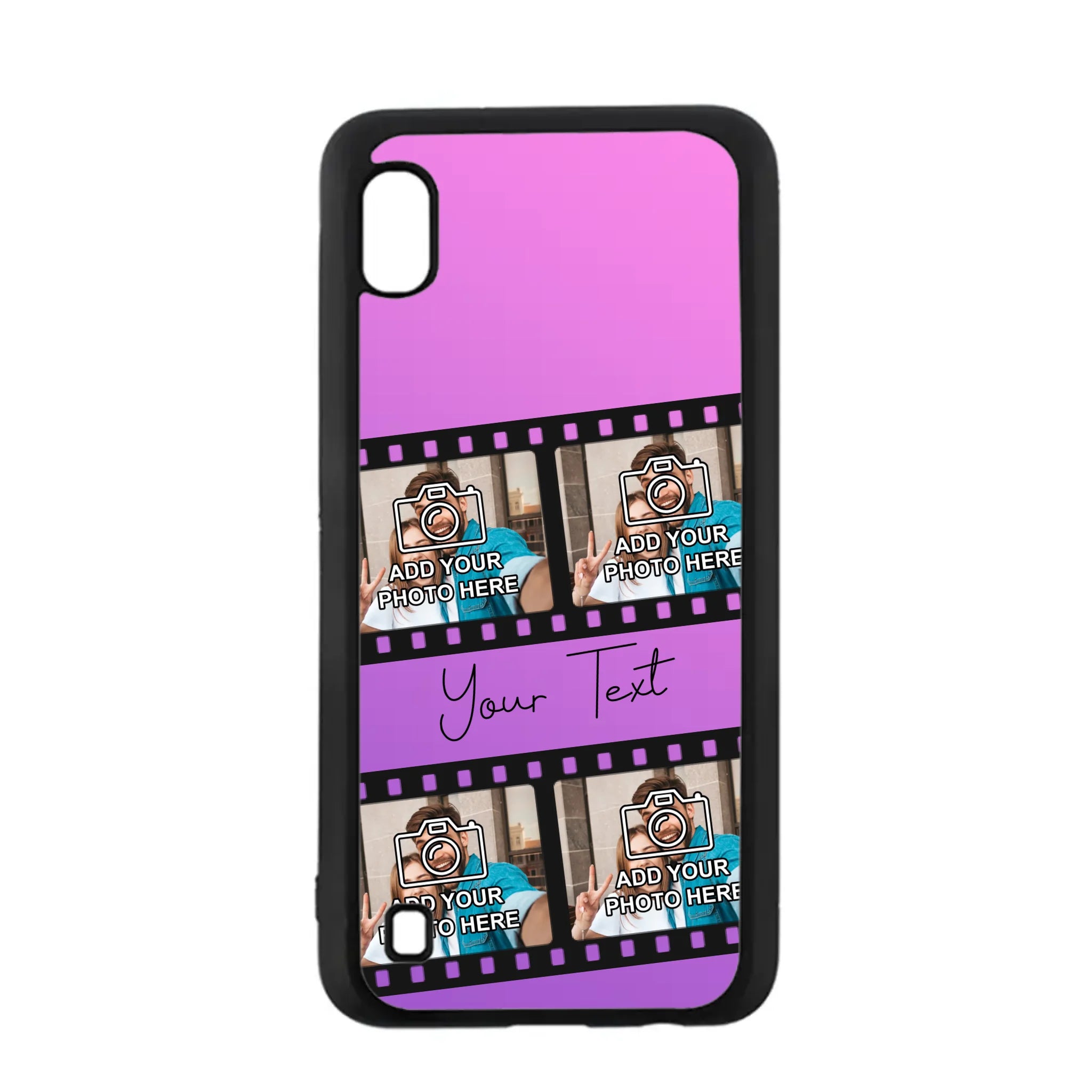 Film Reel No.1 Custom Photos Personalised Rubber TPU Case for iPhone, Samsung & Pixel