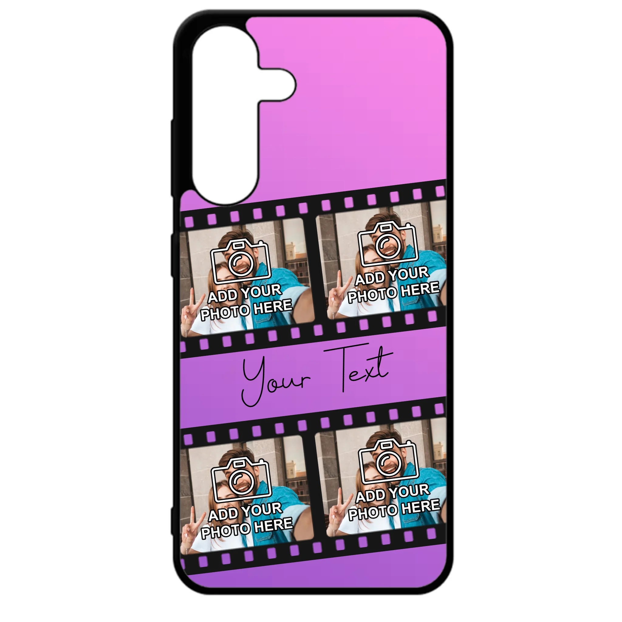 Custom photo film reel case for Samsung Galaxy A25