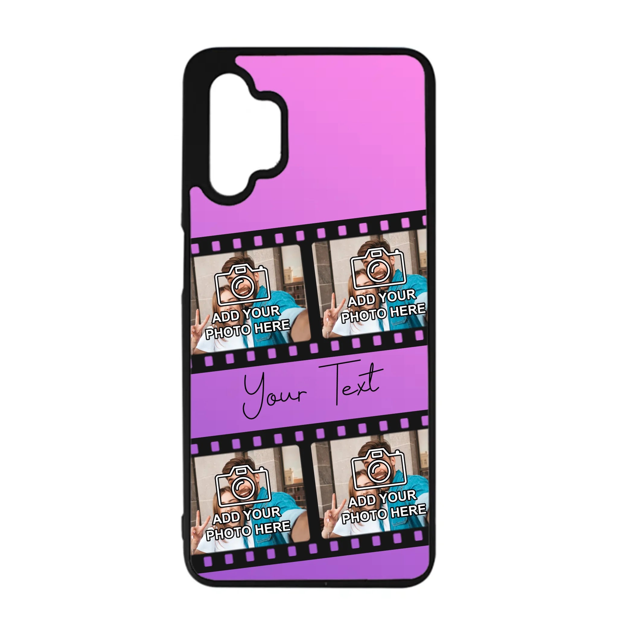 Personalised film reel phone case for Samsung Galaxy A32 5G