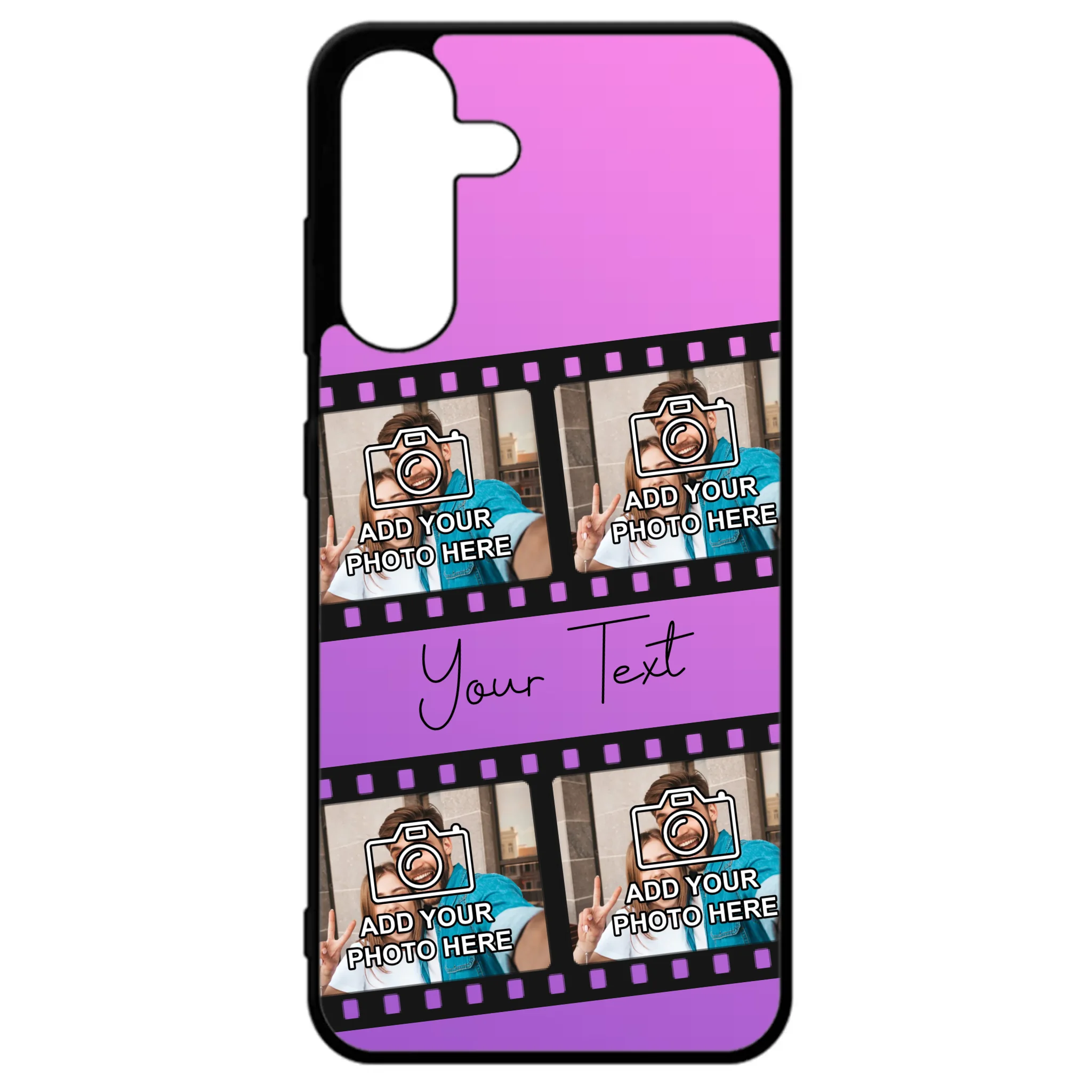 Personalised film reel phone case for Samsung Galaxy A05s
