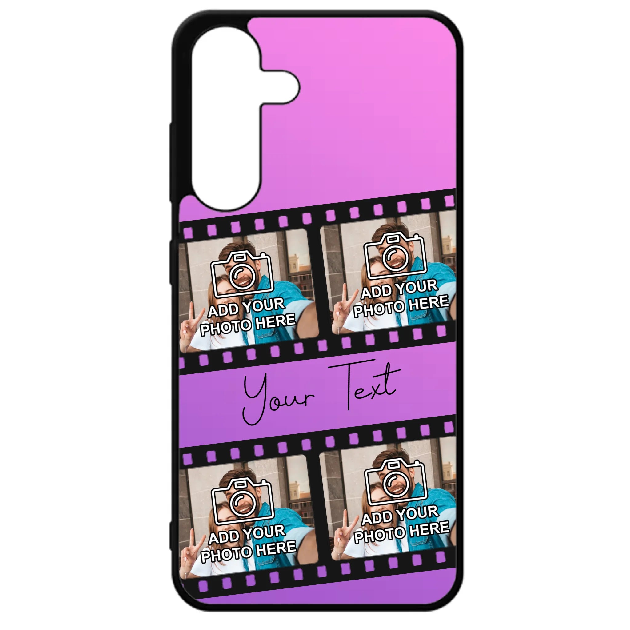 Custom photo film reel case for Samsung Galaxy A15