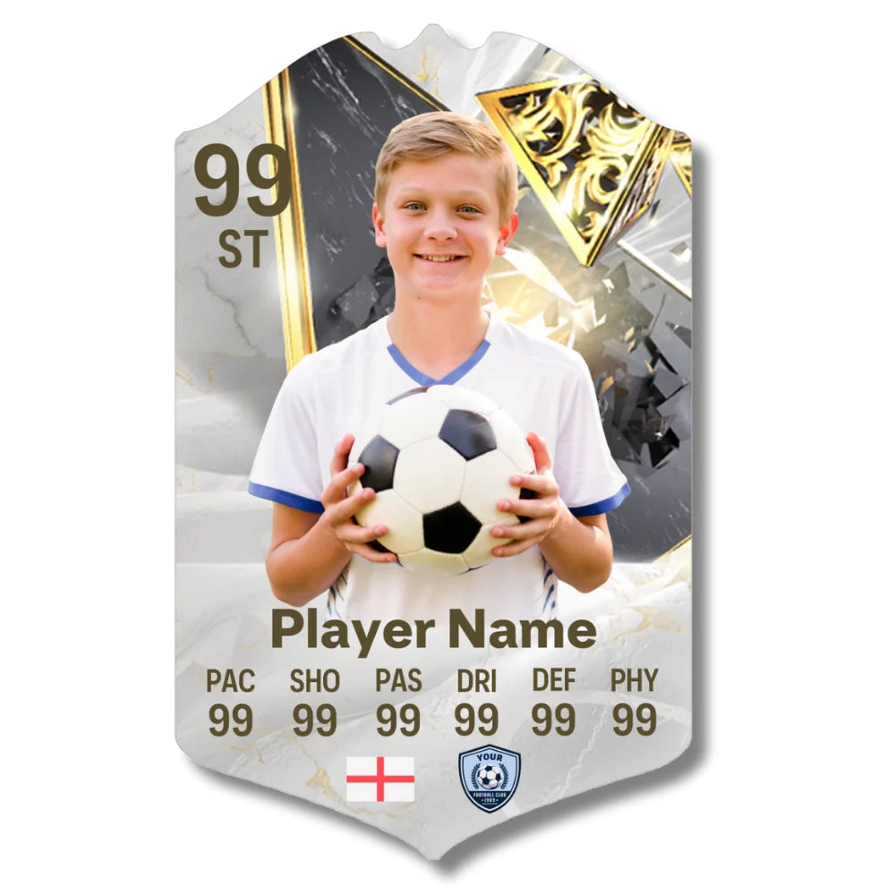Personalised Football Card - Dynasty Icon - Perfect Gift for Football Fans