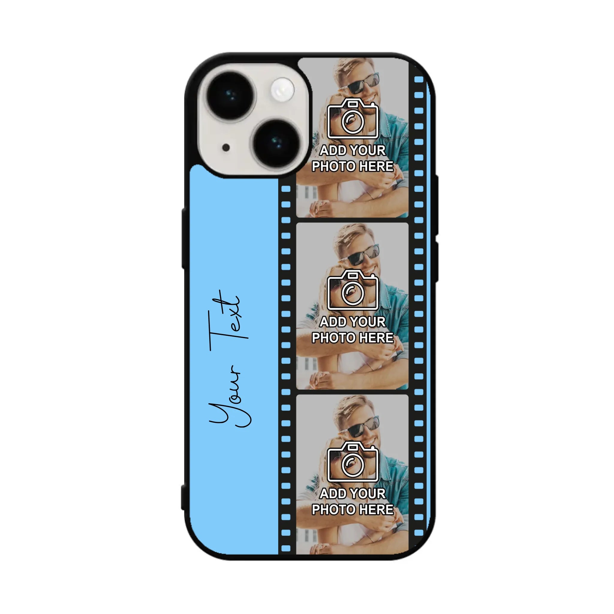 Custom Personalised Film Reel No.5 Rubber TPU Case for iPhone, Samsung & Pixel