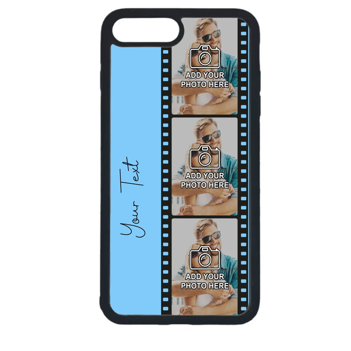Custom Personalised Film Reel No.5 Rubber TPU Case for iPhone, Samsung & Pixel
