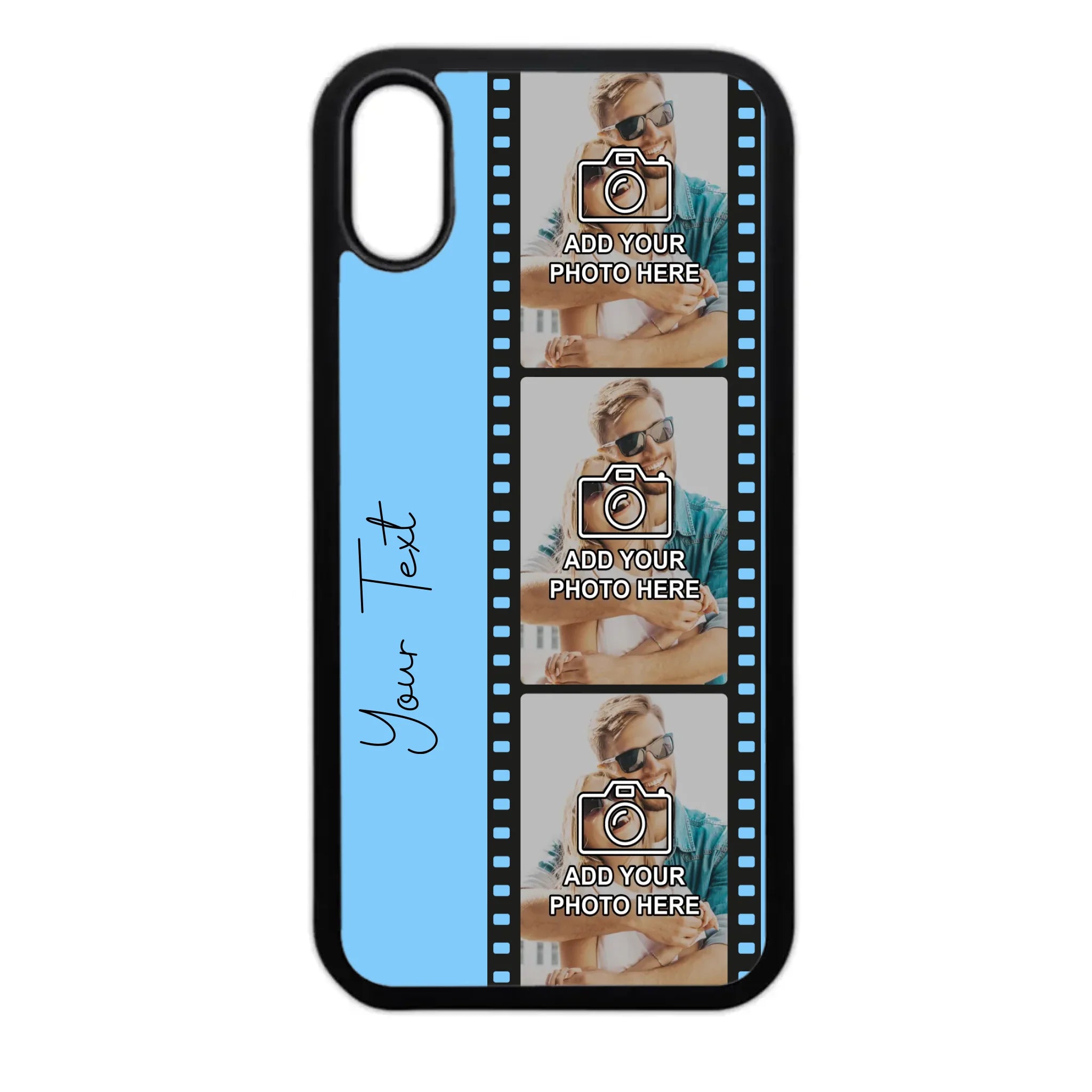 Custom Personalised Film Reel No.5 Rubber TPU Case for iPhone, Samsung & Pixel