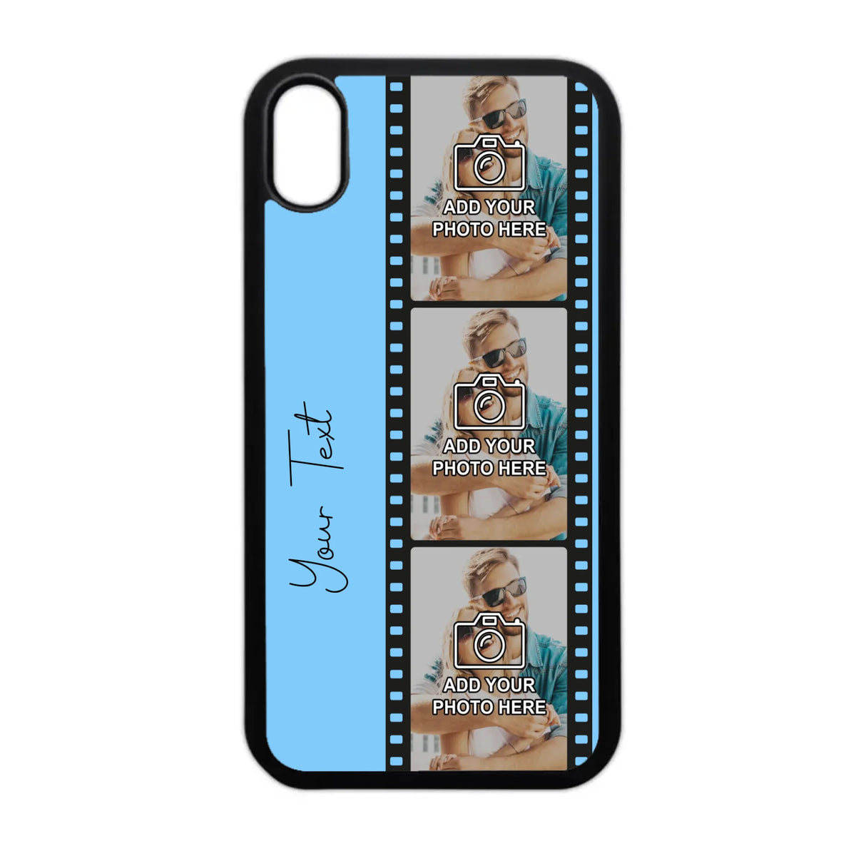 Custom Personalised Film Reel No.5 Rubber TPU Case for iPhone, Samsung & Pixel