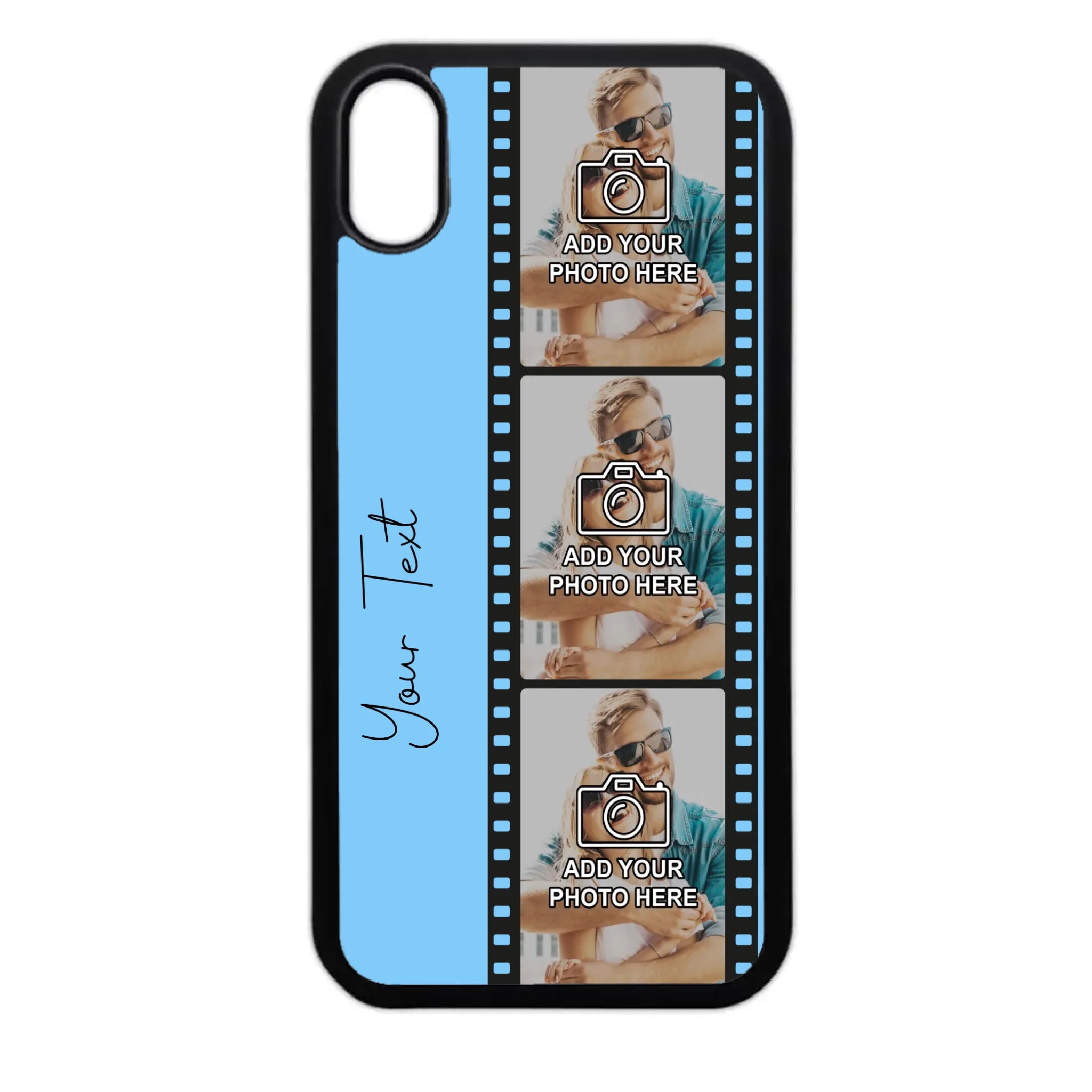 Custom Personalised Film Reel No.5 Rubber TPU Case for iPhone, Samsung & Pixel