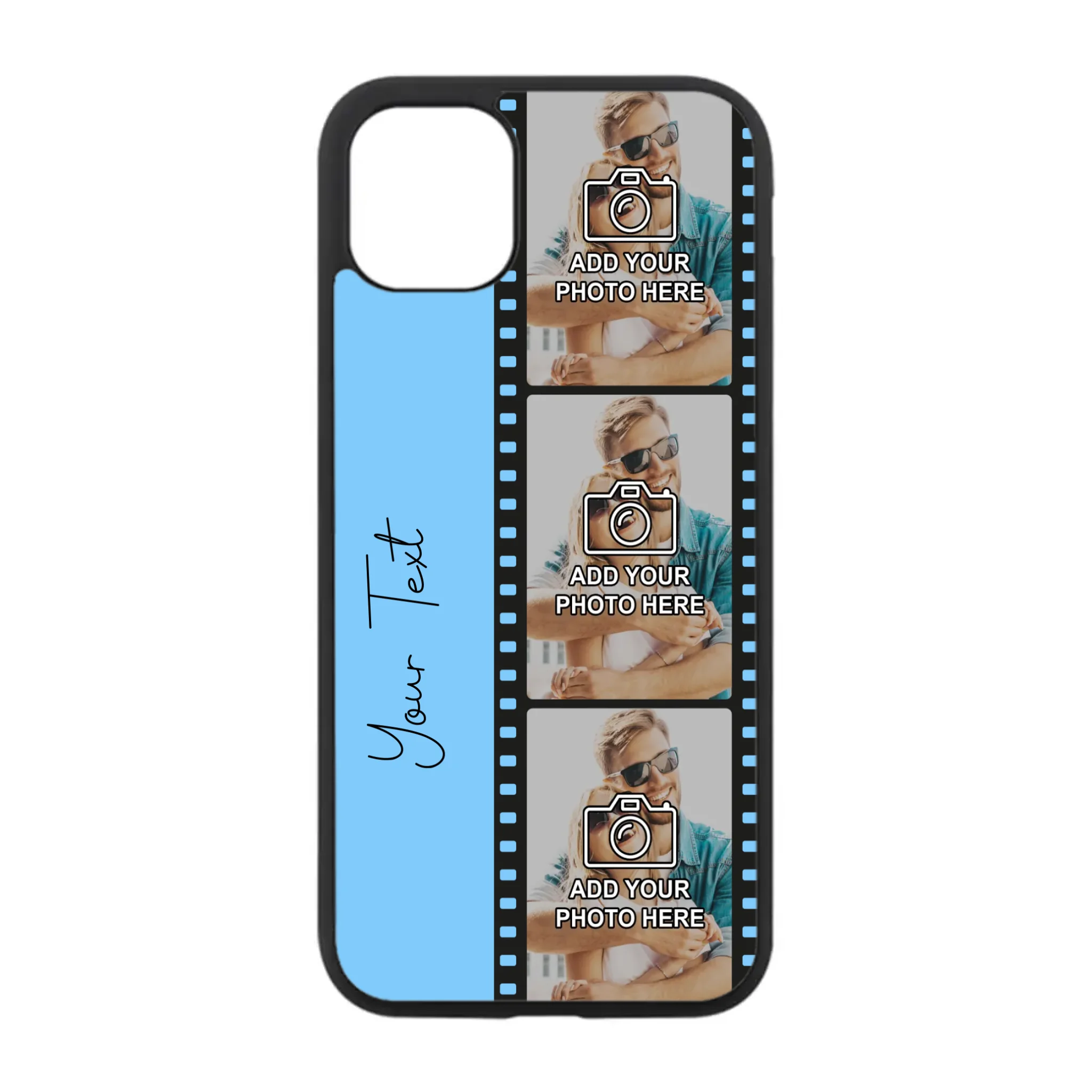 Custom Personalised Film Reel No.5 Rubber TPU Case for iPhone, Samsung & Pixel