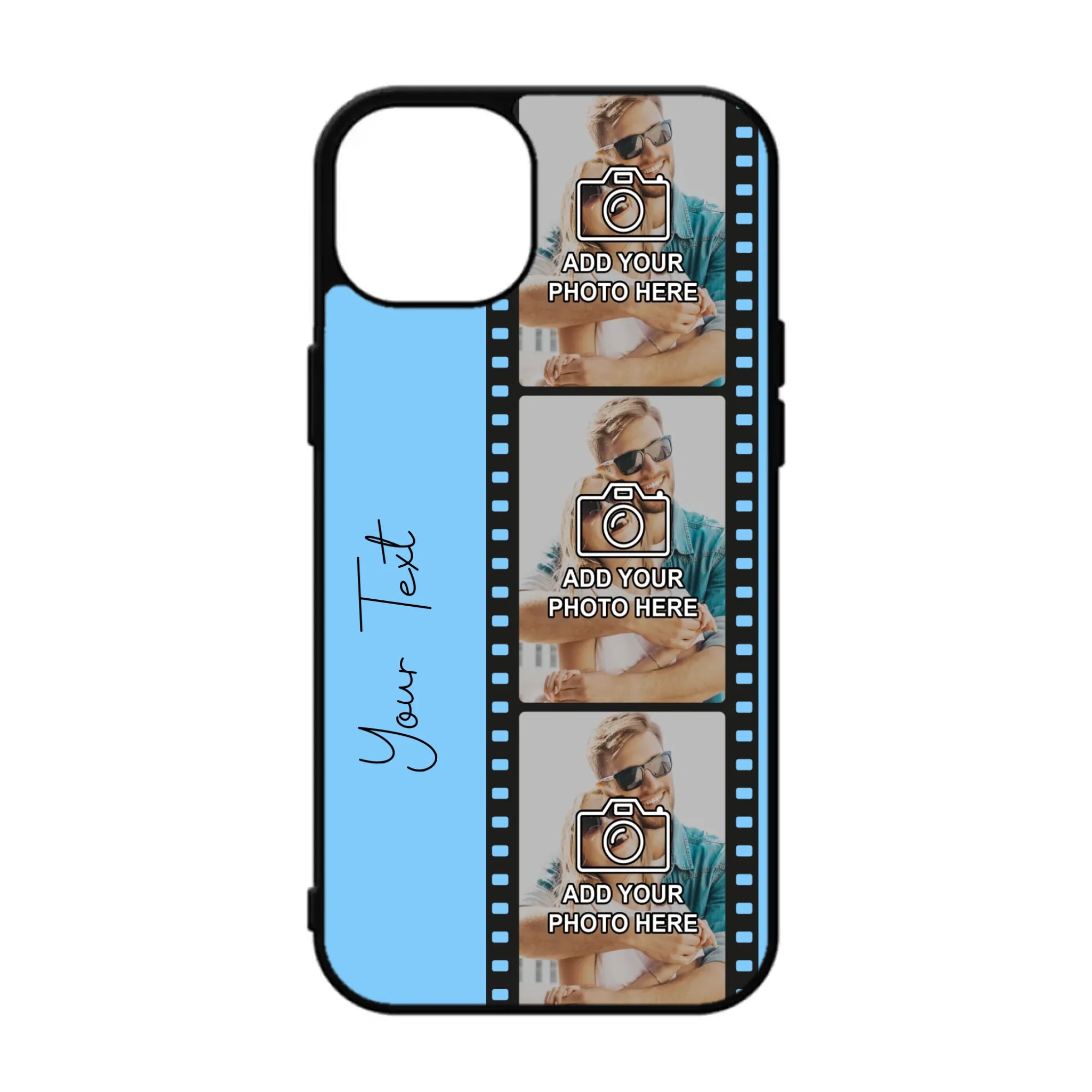 Custom Personalised Film Reel No.5 Rubber TPU Case for iPhone, Samsung & Pixel