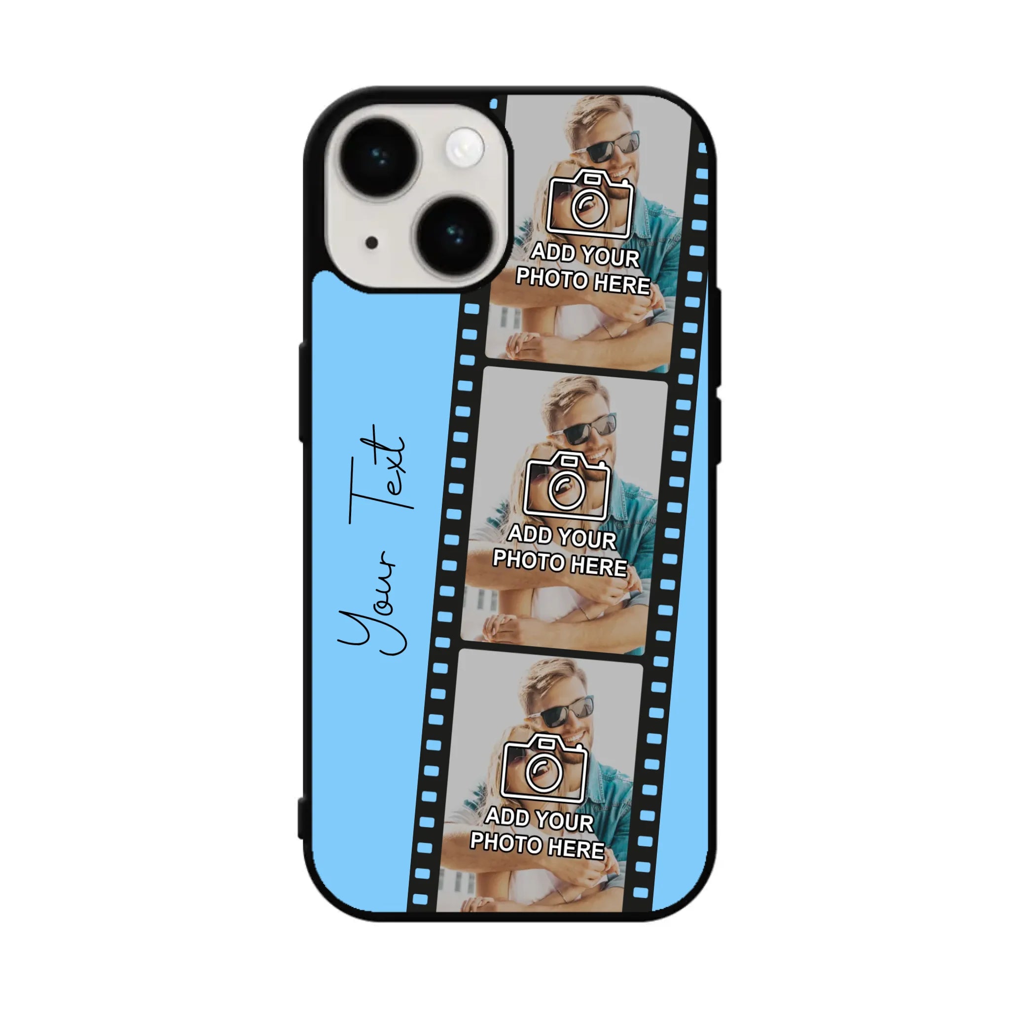 Custom Personalised Film Reel No.6 Rubber TPU Case for iPhone, Samsung & Pixel