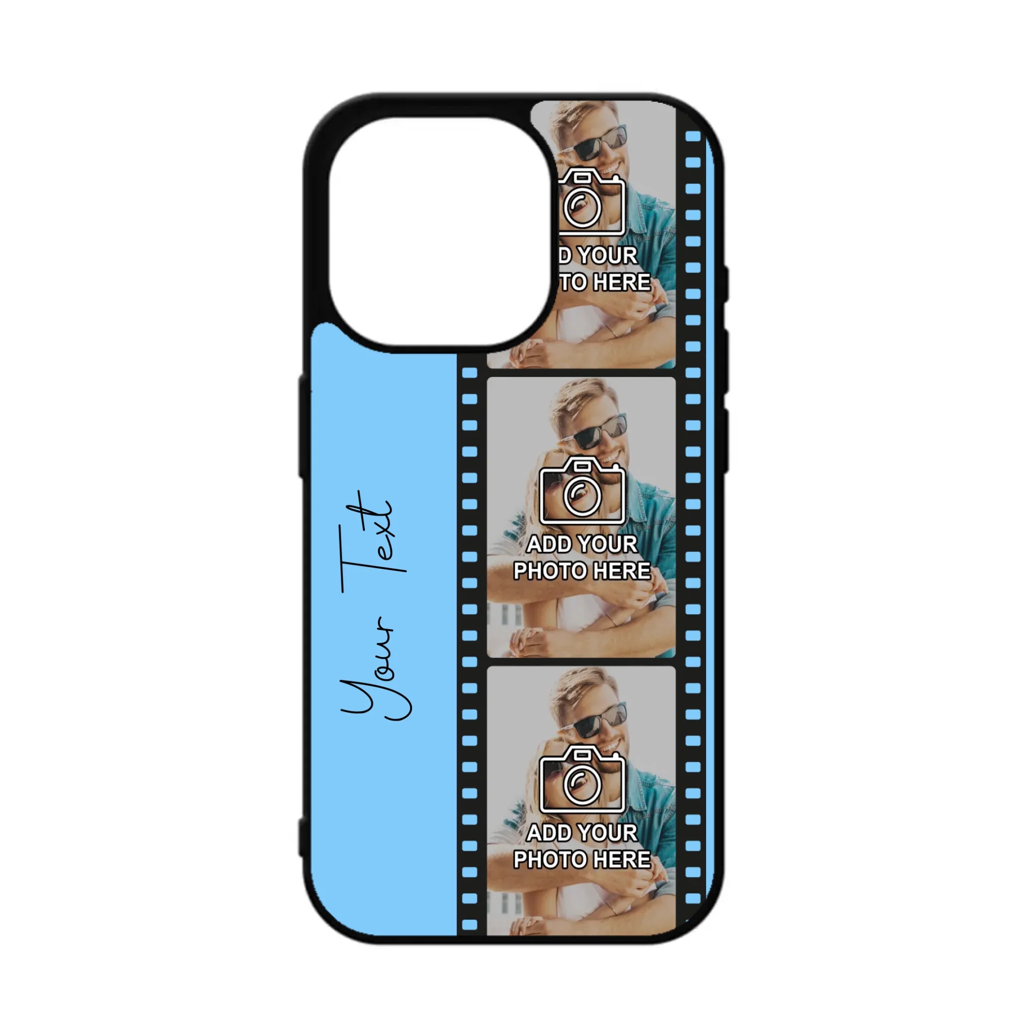 Custom Personalised Film Reel No.5 Rubber TPU Case for iPhone, Samsung & Pixel