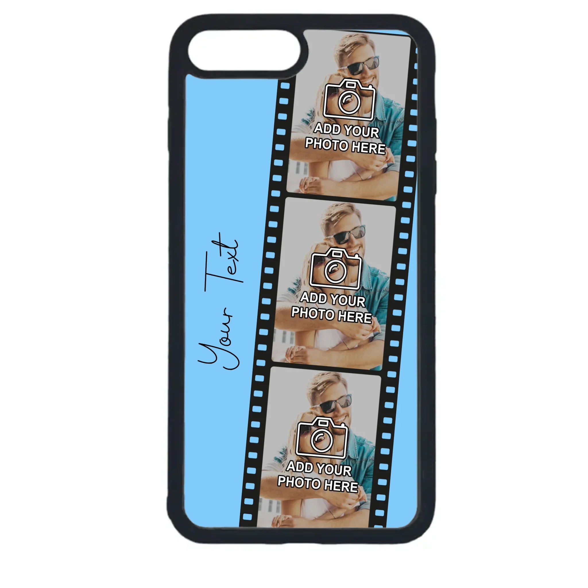 Custom Personalised Film Reel No.6 Rubber TPU Case for iPhone, Samsung & Pixel