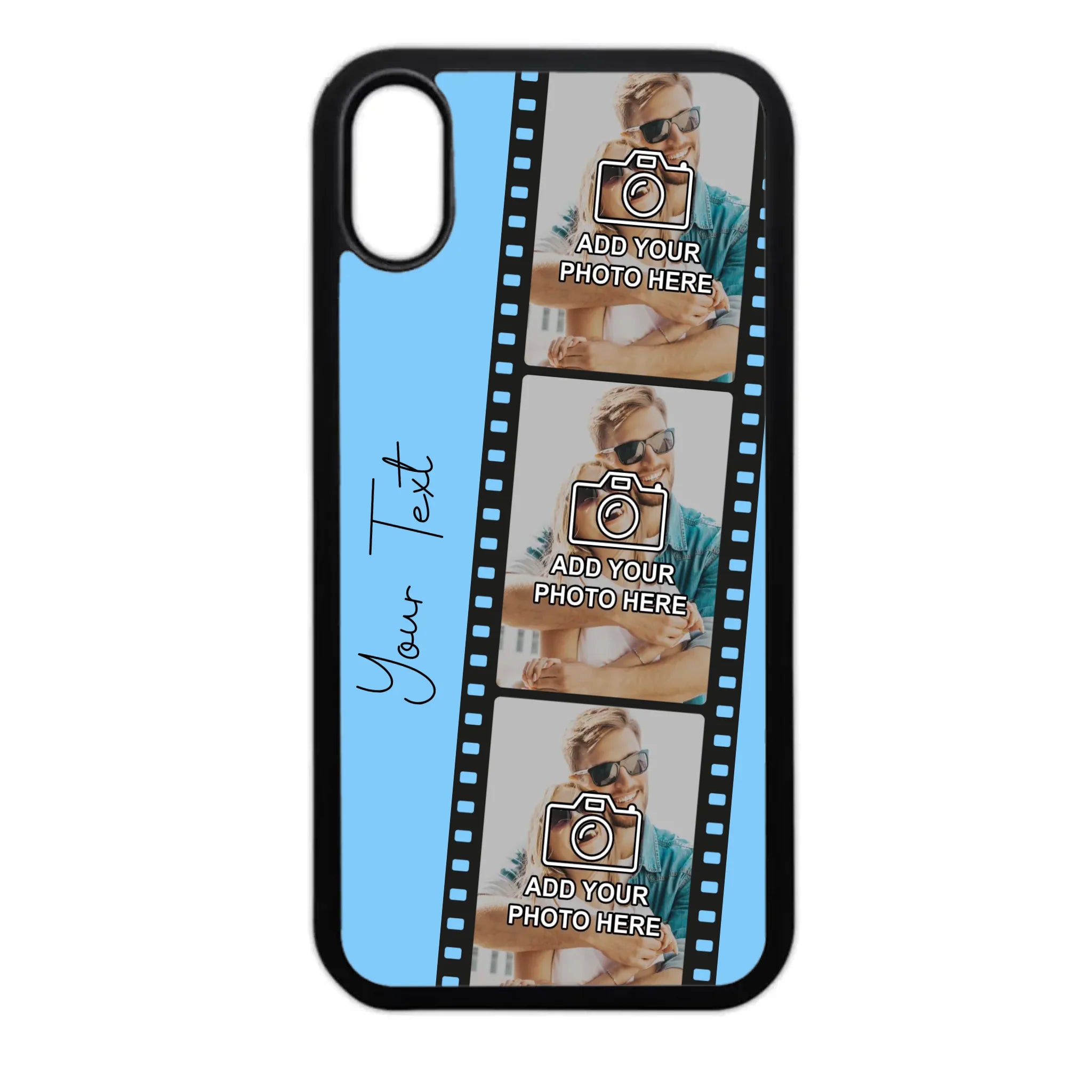 Custom Personalised Film Reel No.6 Rubber TPU Case for iPhone, Samsung & Pixel
