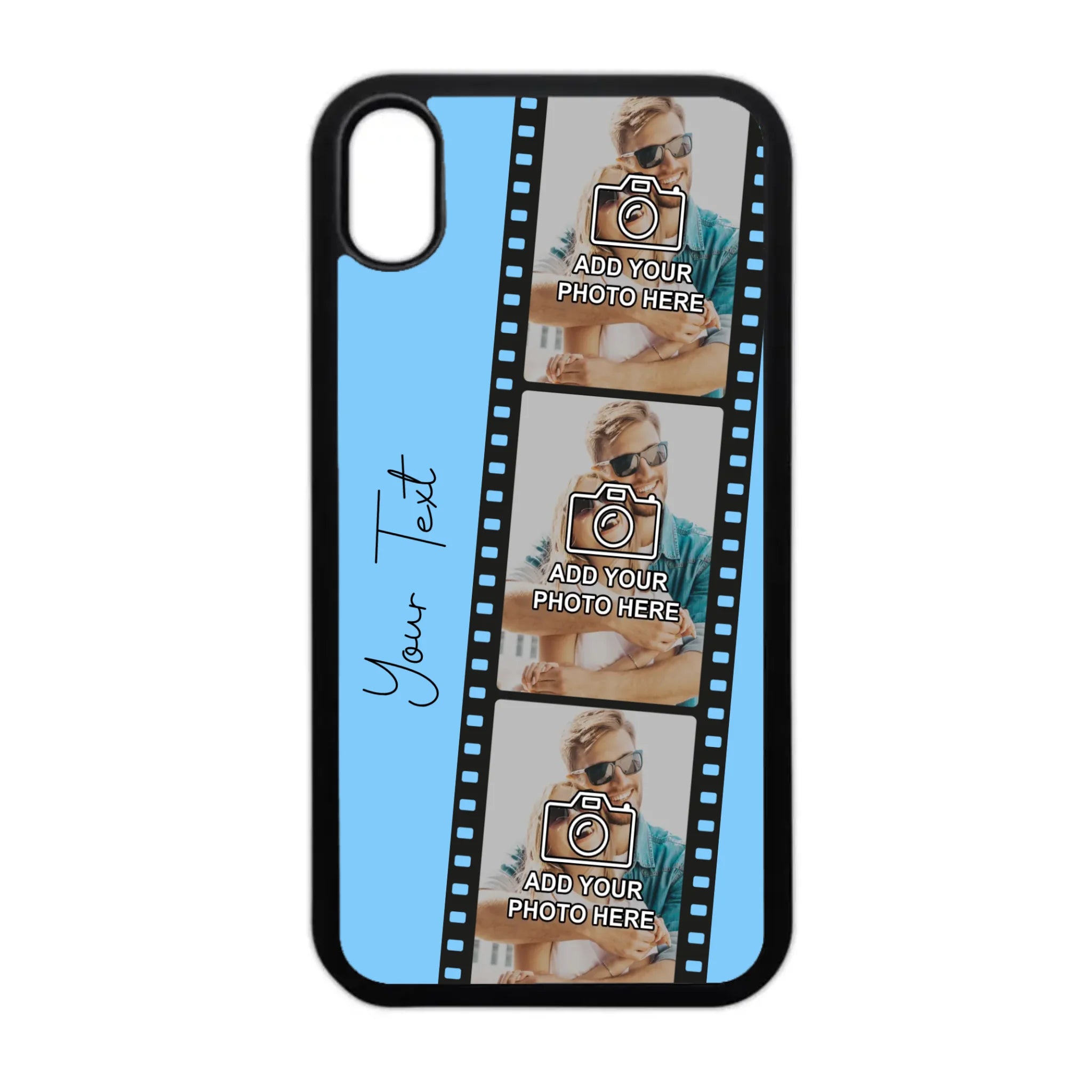 Custom Personalised Film Reel No.6 Rubber TPU Case for iPhone, Samsung & Pixel