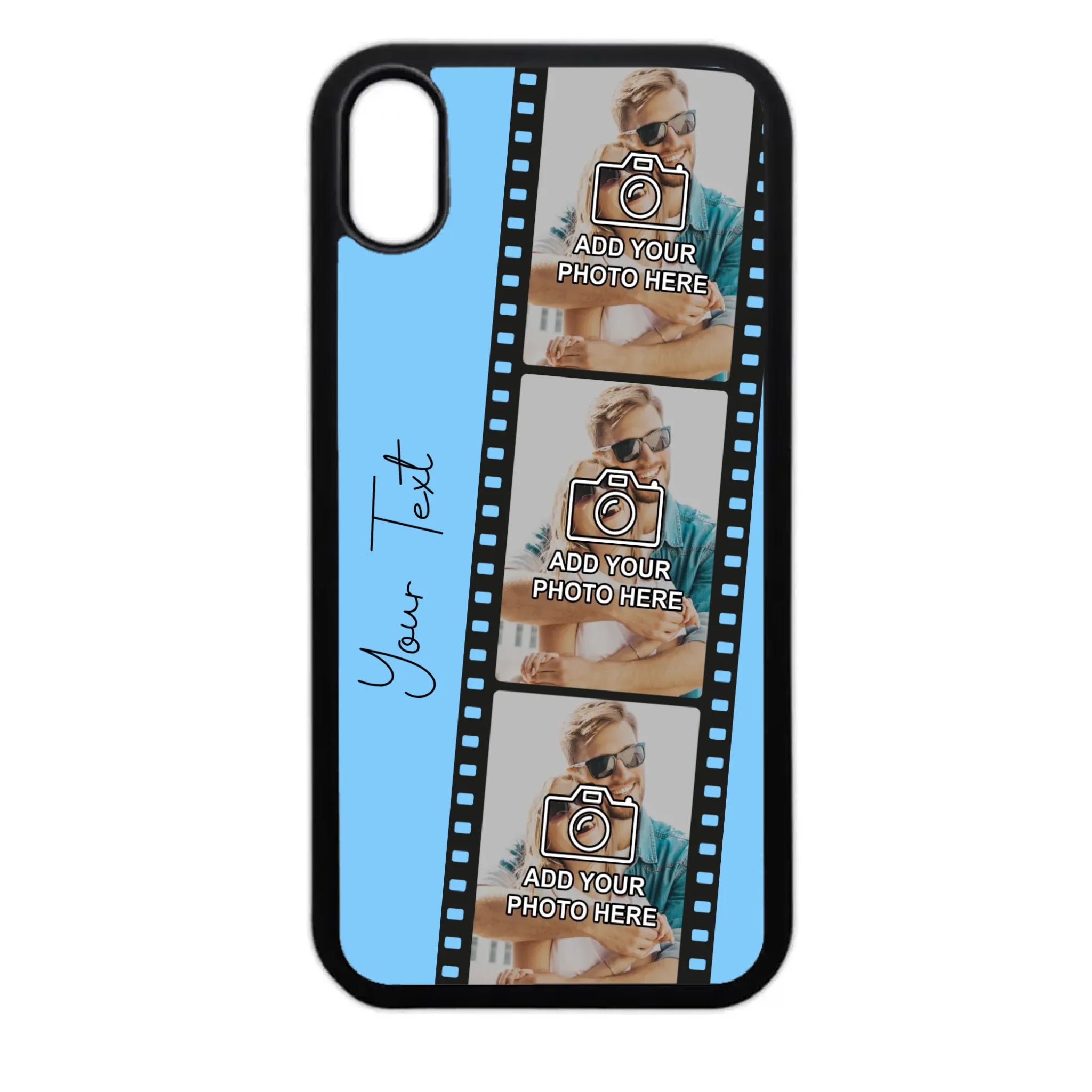 Custom Personalised Film Reel No.6 Rubber TPU Case for iPhone, Samsung & Pixel