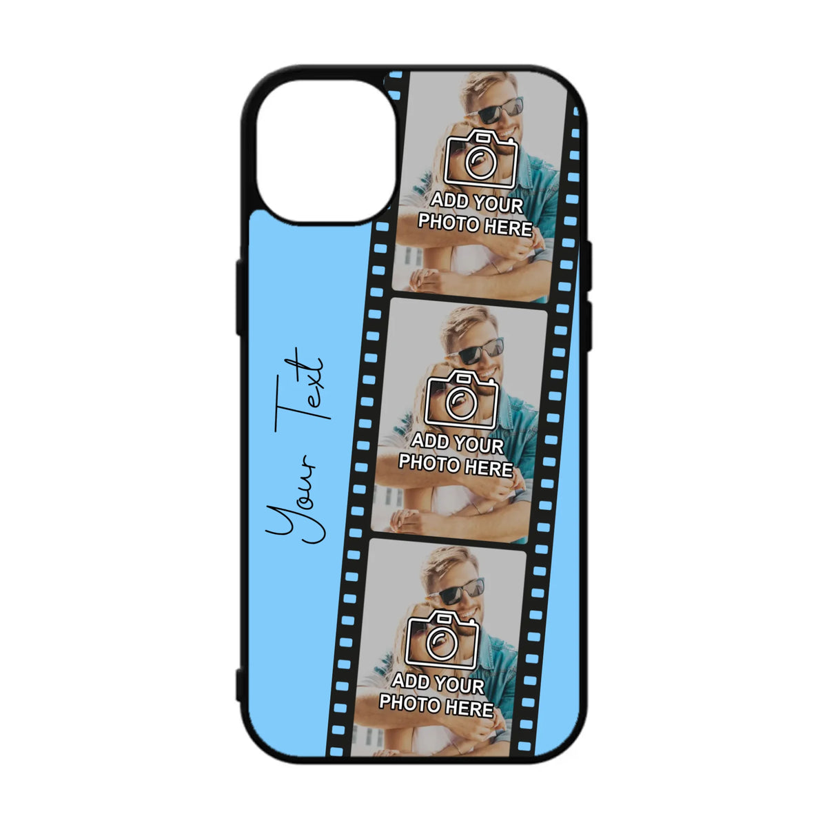 Custom Personalised Film Reel No.6 Rubber TPU Case for iPhone, Samsung & Pixel