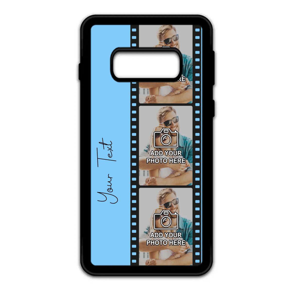 Custom Personalised Film Reel No.5 Rubber TPU Case for iPhone, Samsung & Pixel