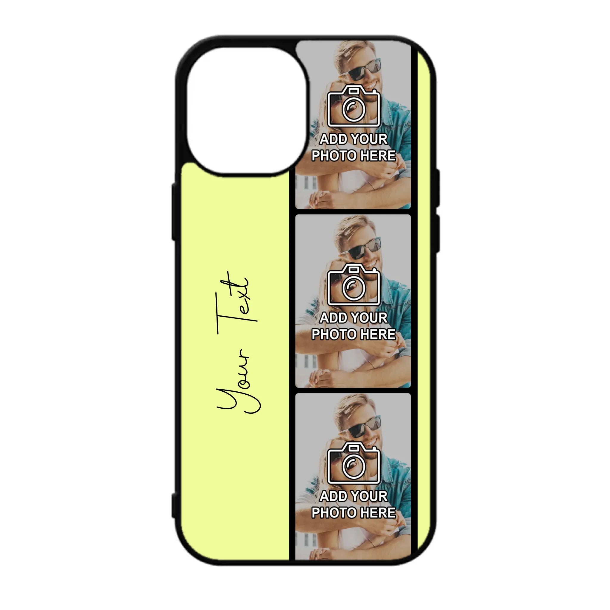 Custom film reel phone case personalised with your own images