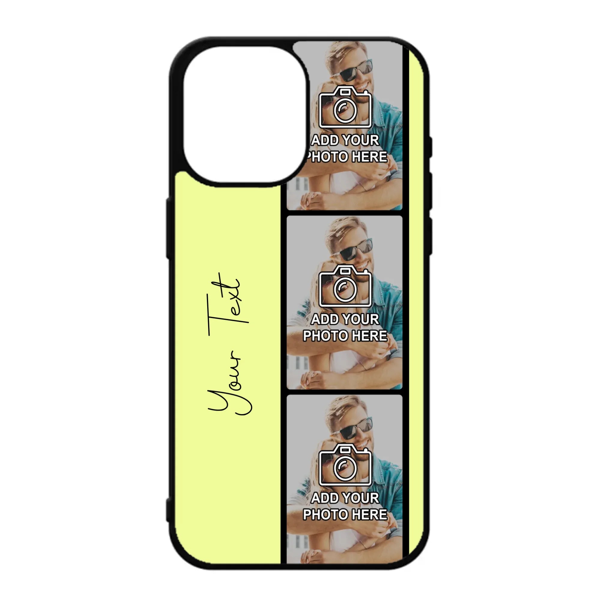 Personalised film reel TPU rubber phone case