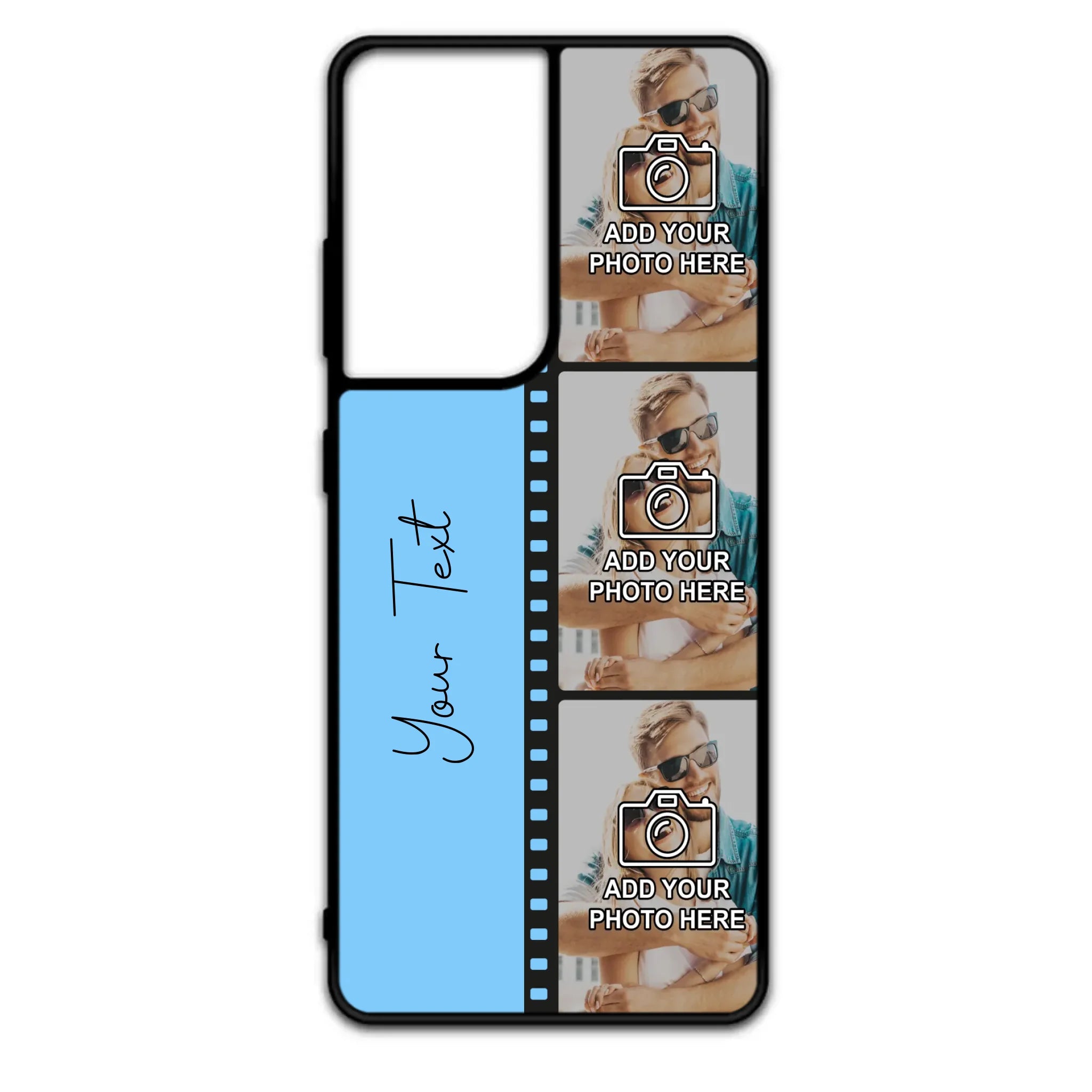 Custom Personalised Film Reel No.5 Rubber TPU Case for iPhone, Samsung & Pixel