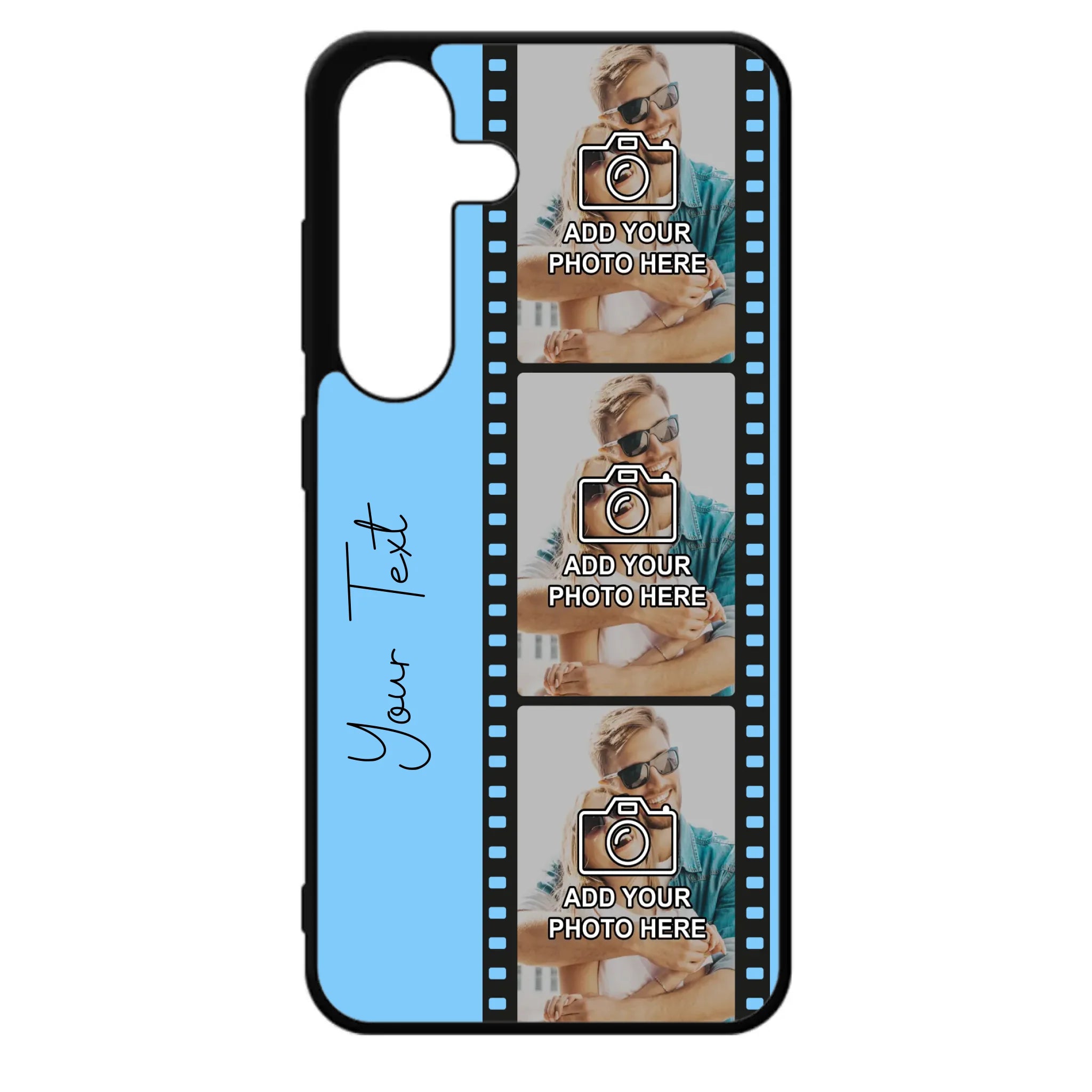 Custom Personalised Film Reel No.5 Rubber TPU Case for iPhone, Samsung & Pixel