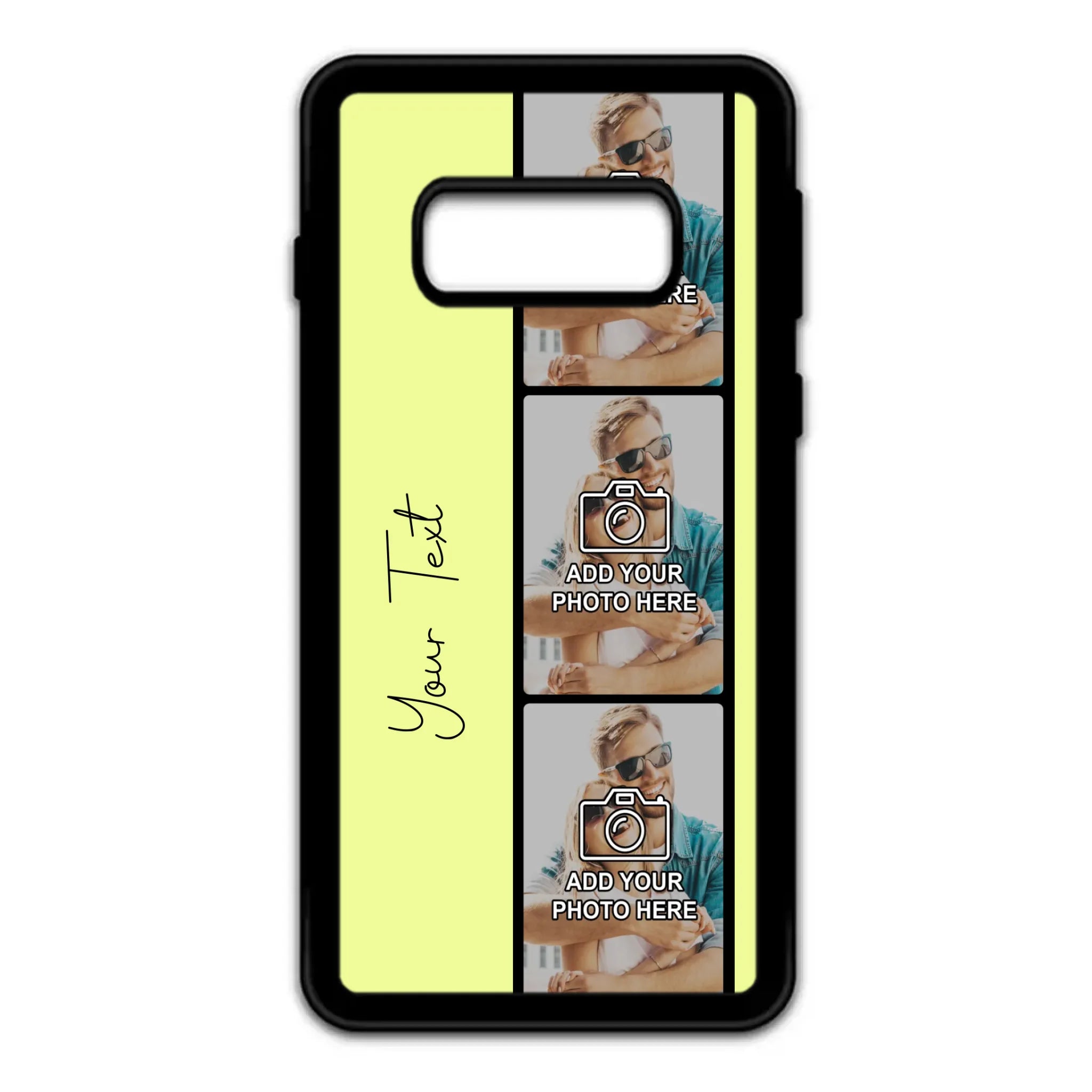 Personalised film reel phone case rubber TPU material detail