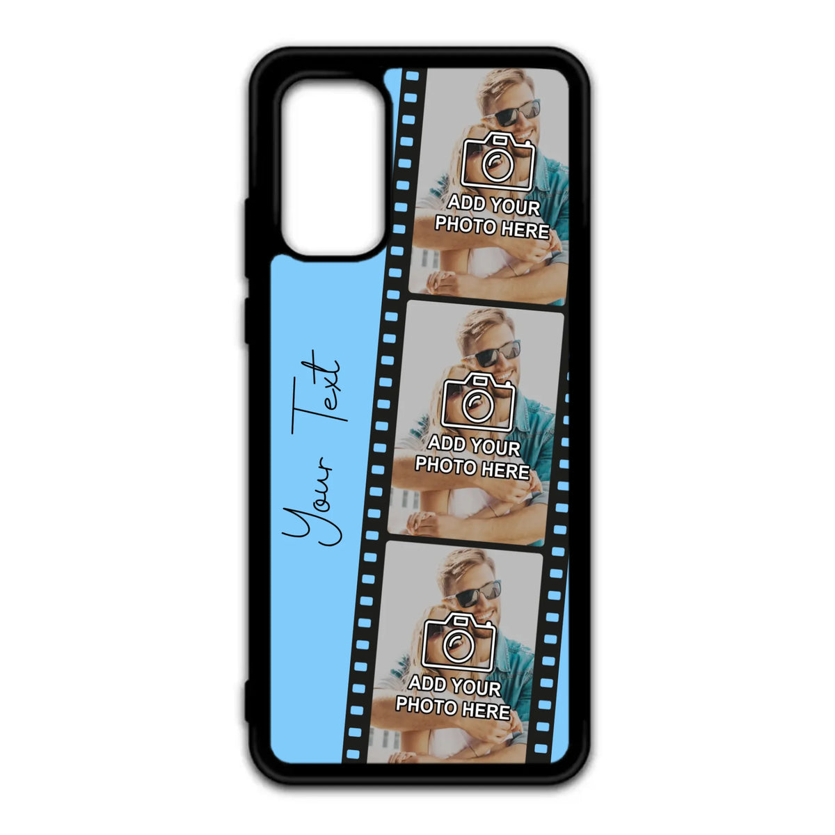 Custom Personalised Film Reel No.6 Rubber TPU Case for iPhone, Samsung & Pixel