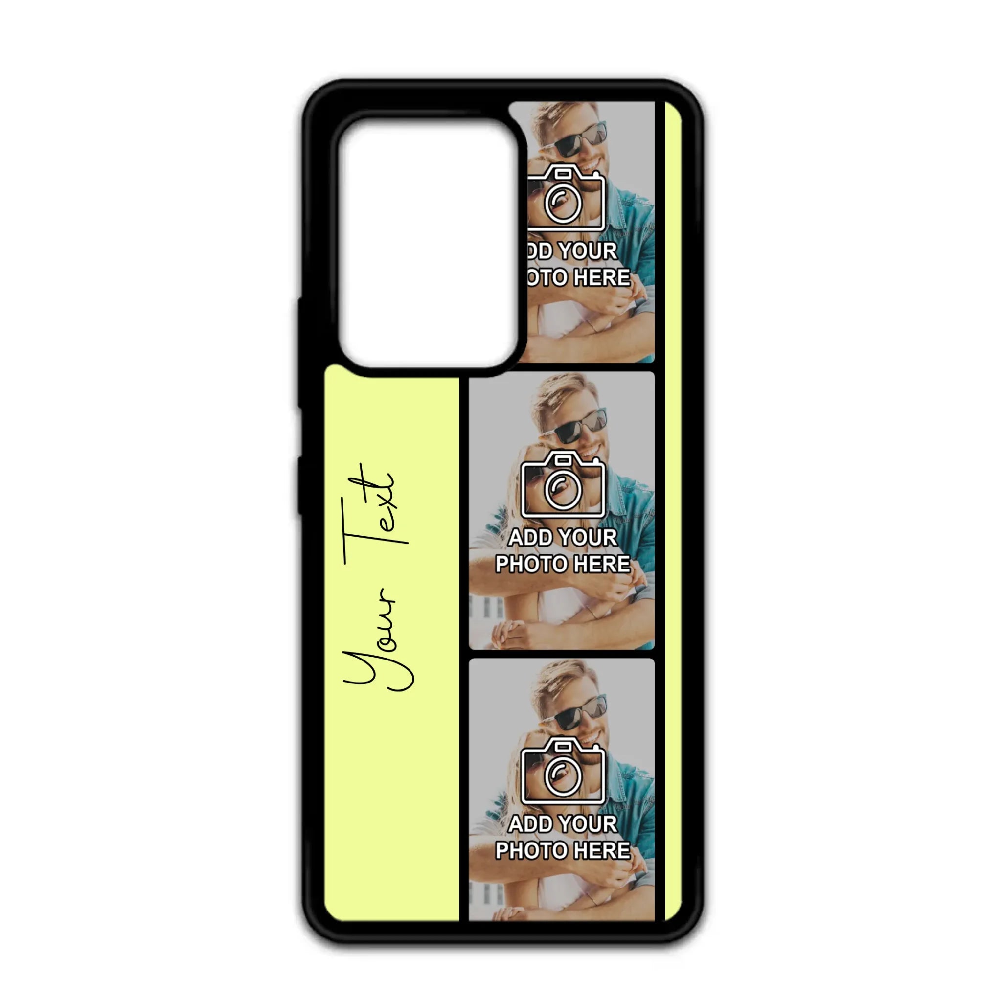 Personalised film reel phone case side view