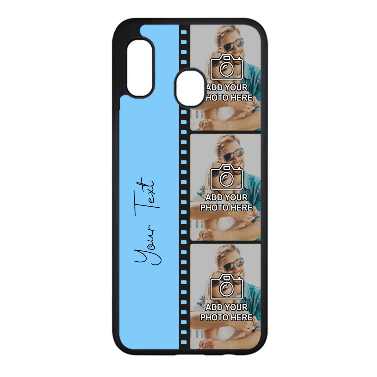 Custom Personalised Film Reel No.5 Rubber TPU Case for iPhone, Samsung & Pixel