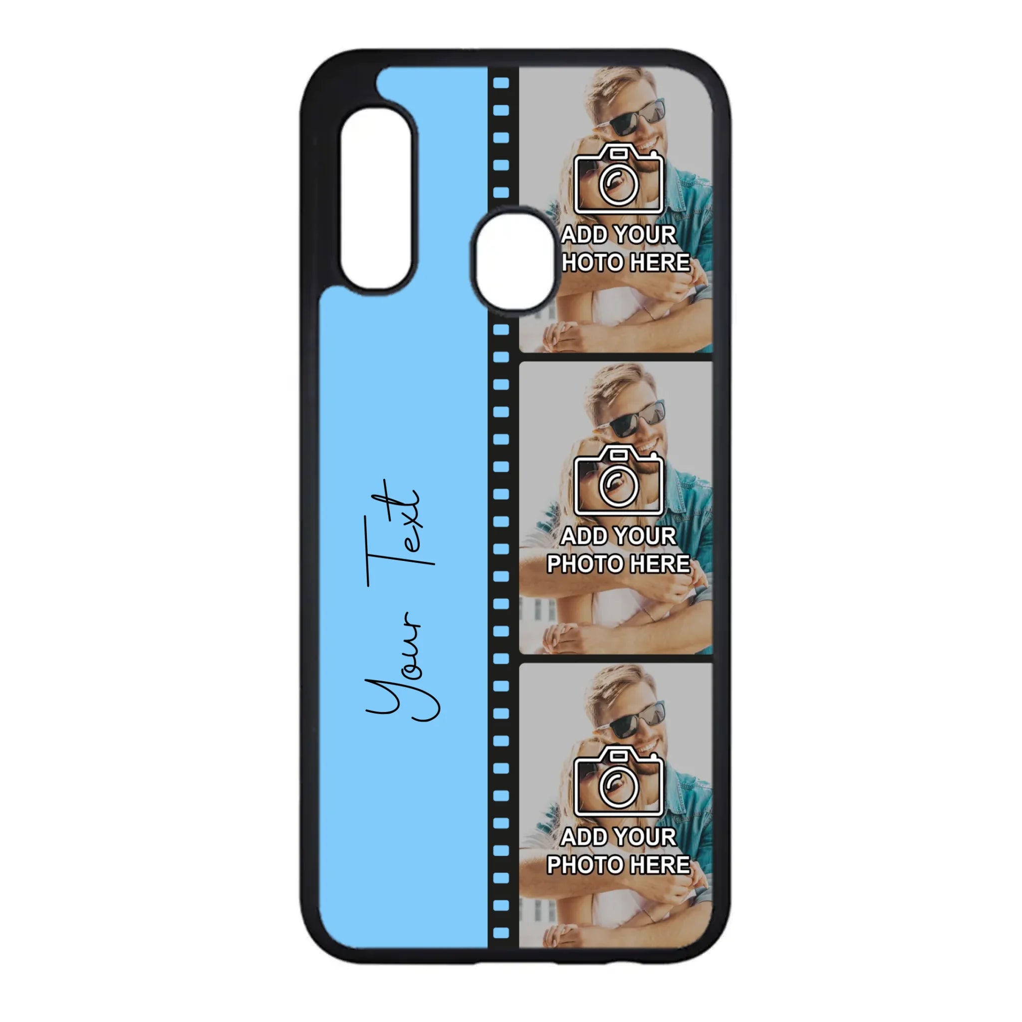 Custom Personalised Film Reel No.5 Rubber TPU Case for iPhone, Samsung & Pixel