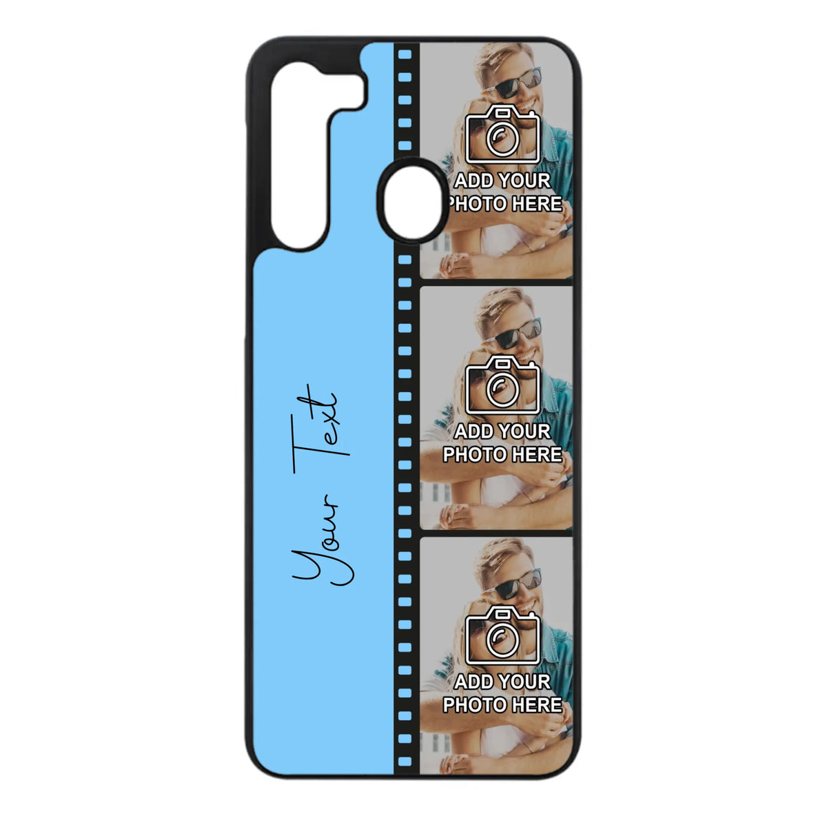 Custom Personalised Film Reel No.5 Rubber TPU Case for iPhone, Samsung & Pixel