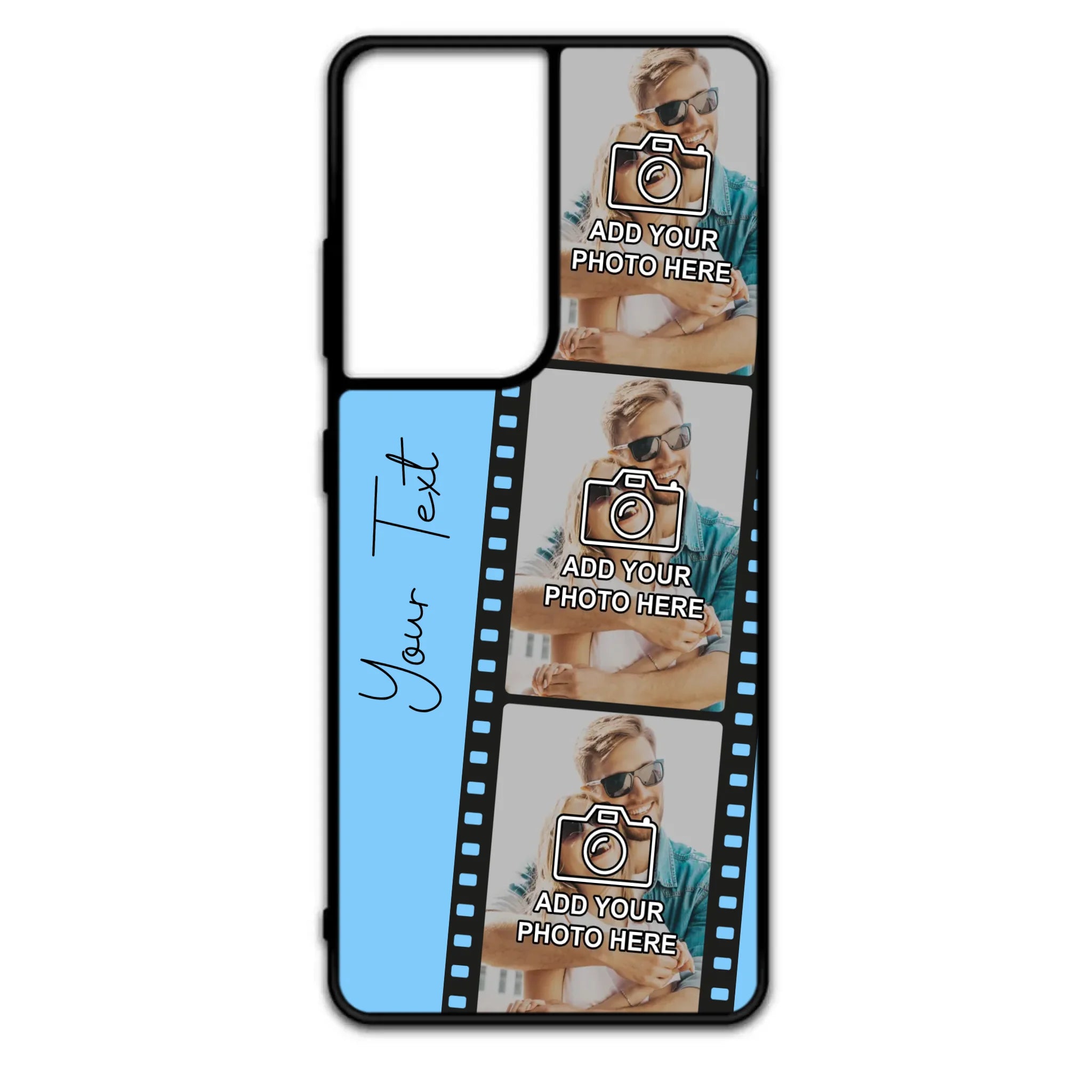Custom Personalised Film Reel No.6 Rubber TPU Case for iPhone, Samsung & Pixel