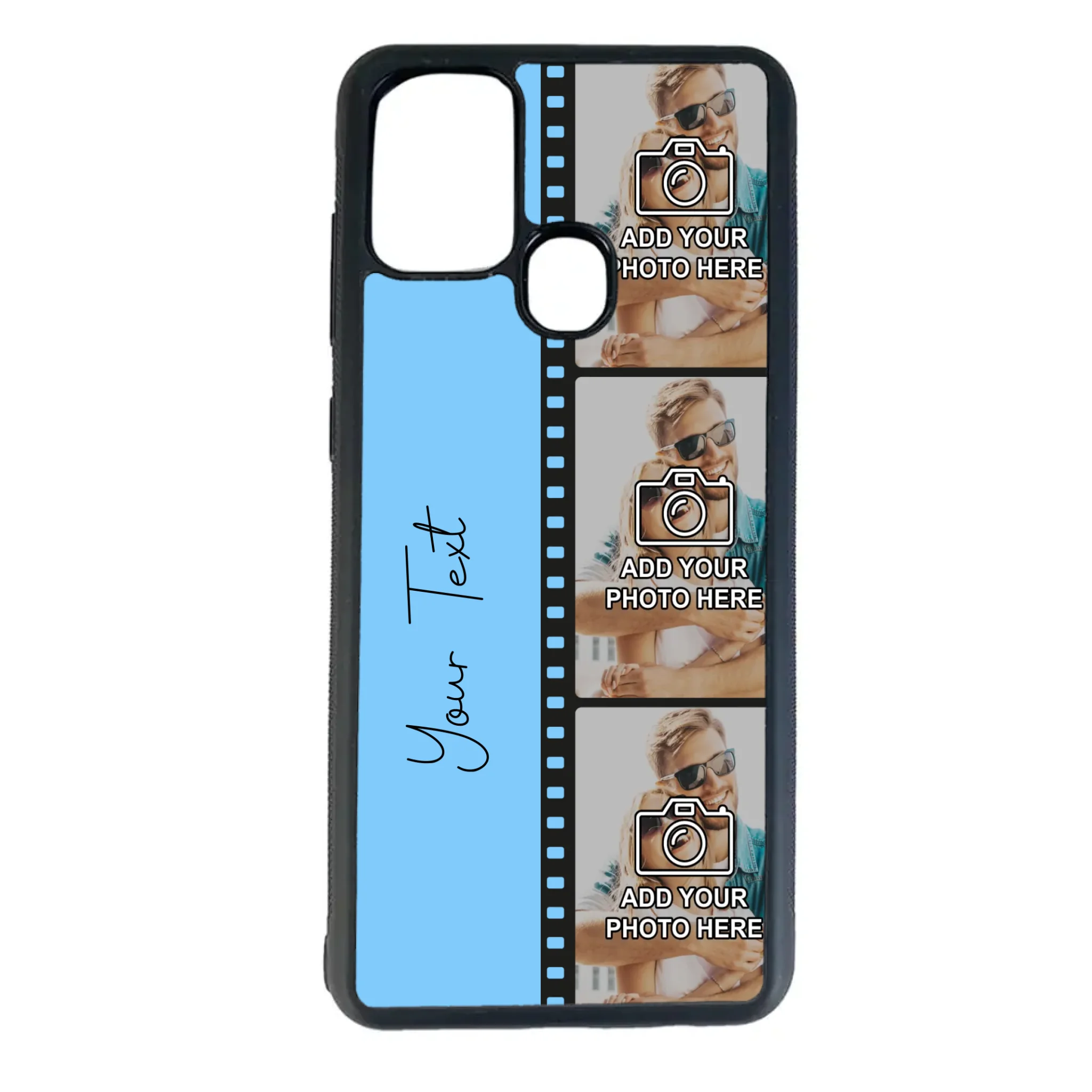 Custom Personalised Film Reel No.5 Rubber TPU Case for iPhone, Samsung & Pixel