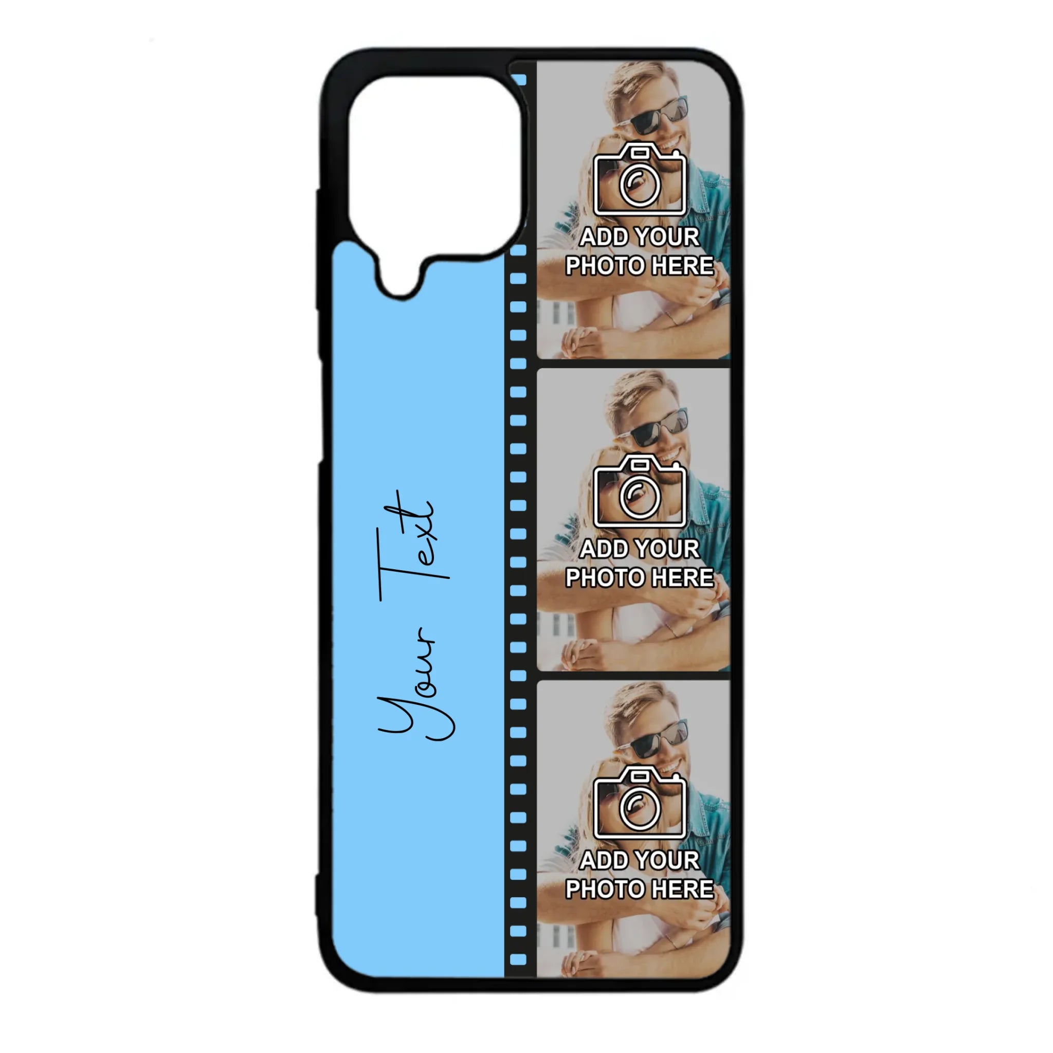 Custom Personalised Film Reel No.5 Rubber TPU Case for iPhone, Samsung & Pixel