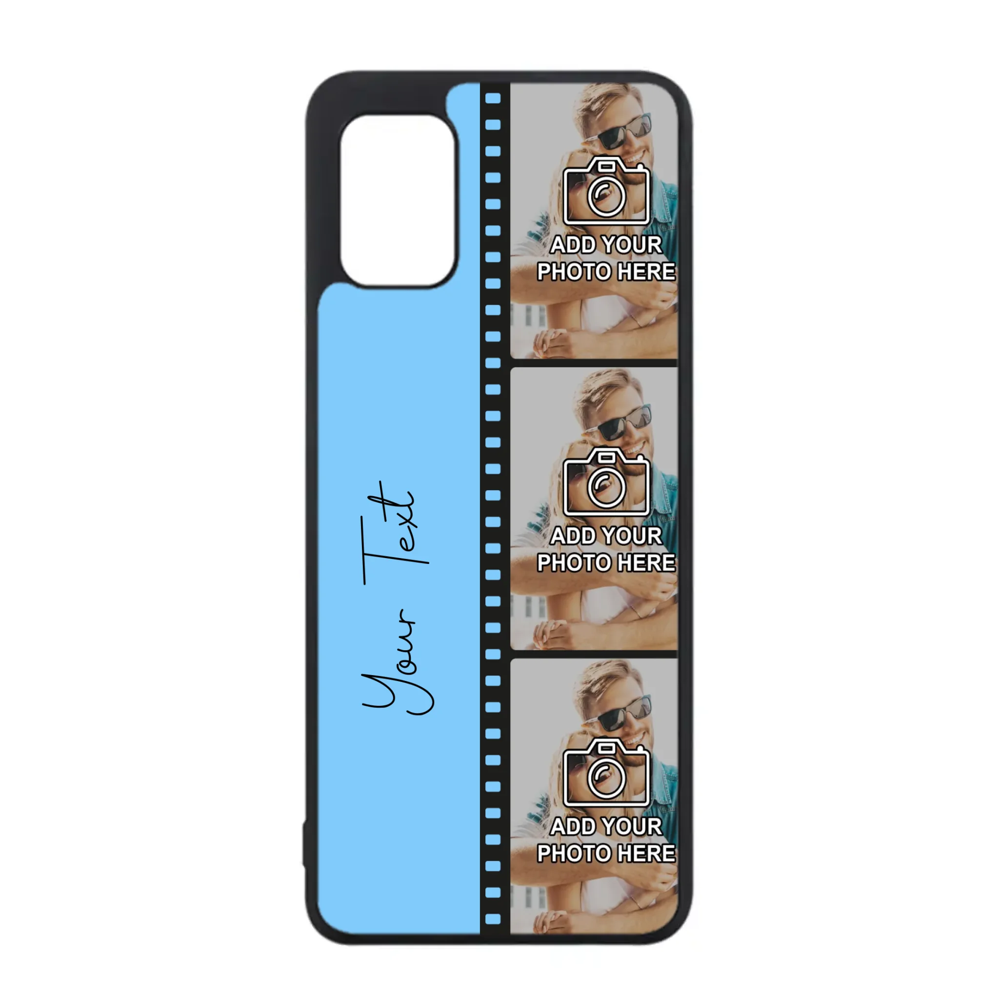 Custom Personalised Film Reel No.5 Rubber TPU Case for iPhone, Samsung & Pixel