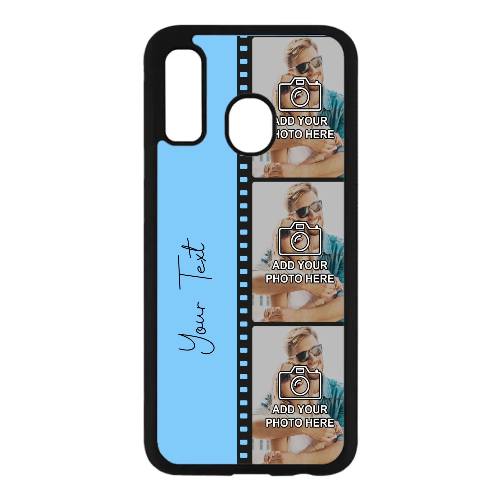 Custom Personalised Film Reel No.5 Rubber TPU Case for iPhone, Samsung & Pixel