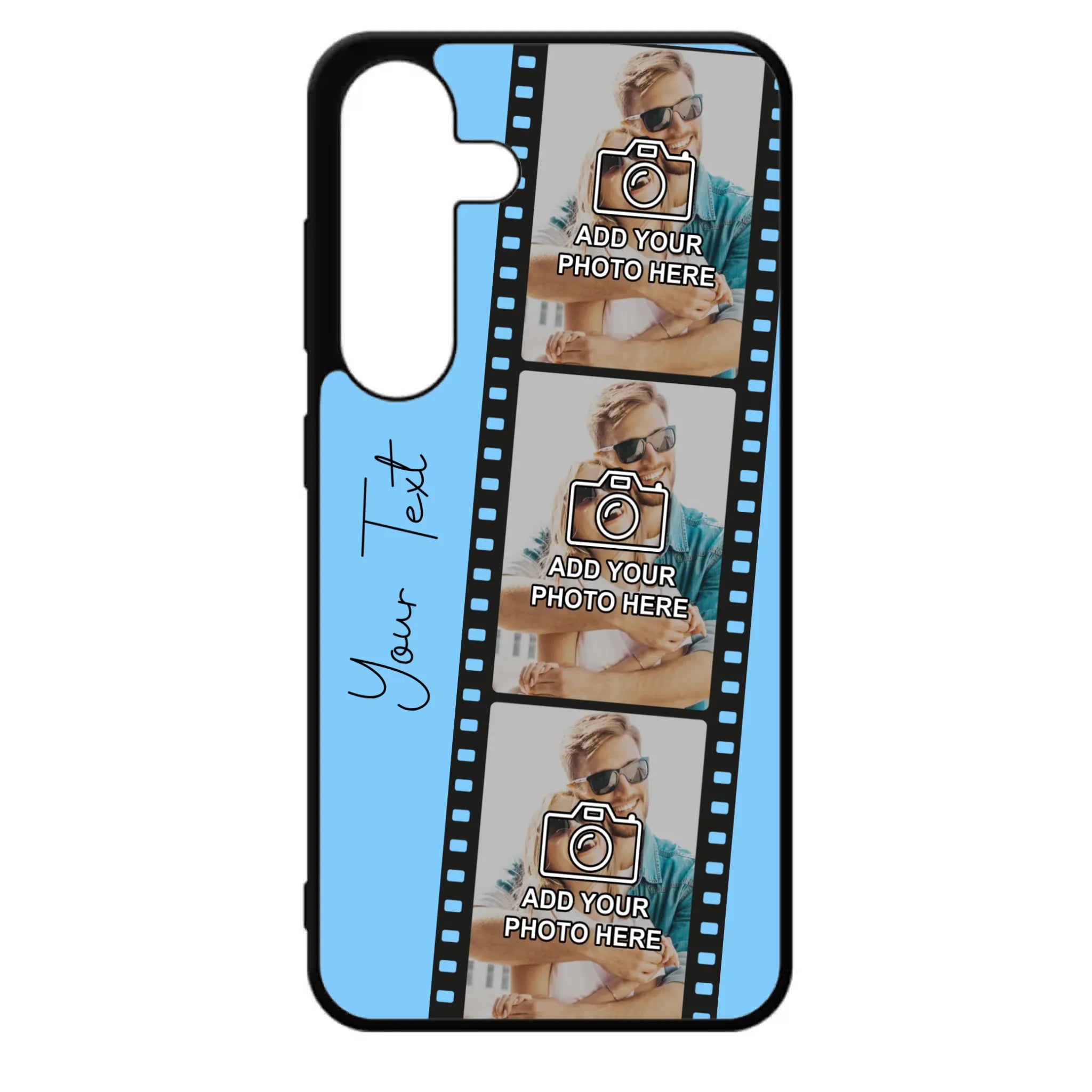 Custom Personalised Film Reel No.6 Rubber TPU Case for iPhone, Samsung & Pixel