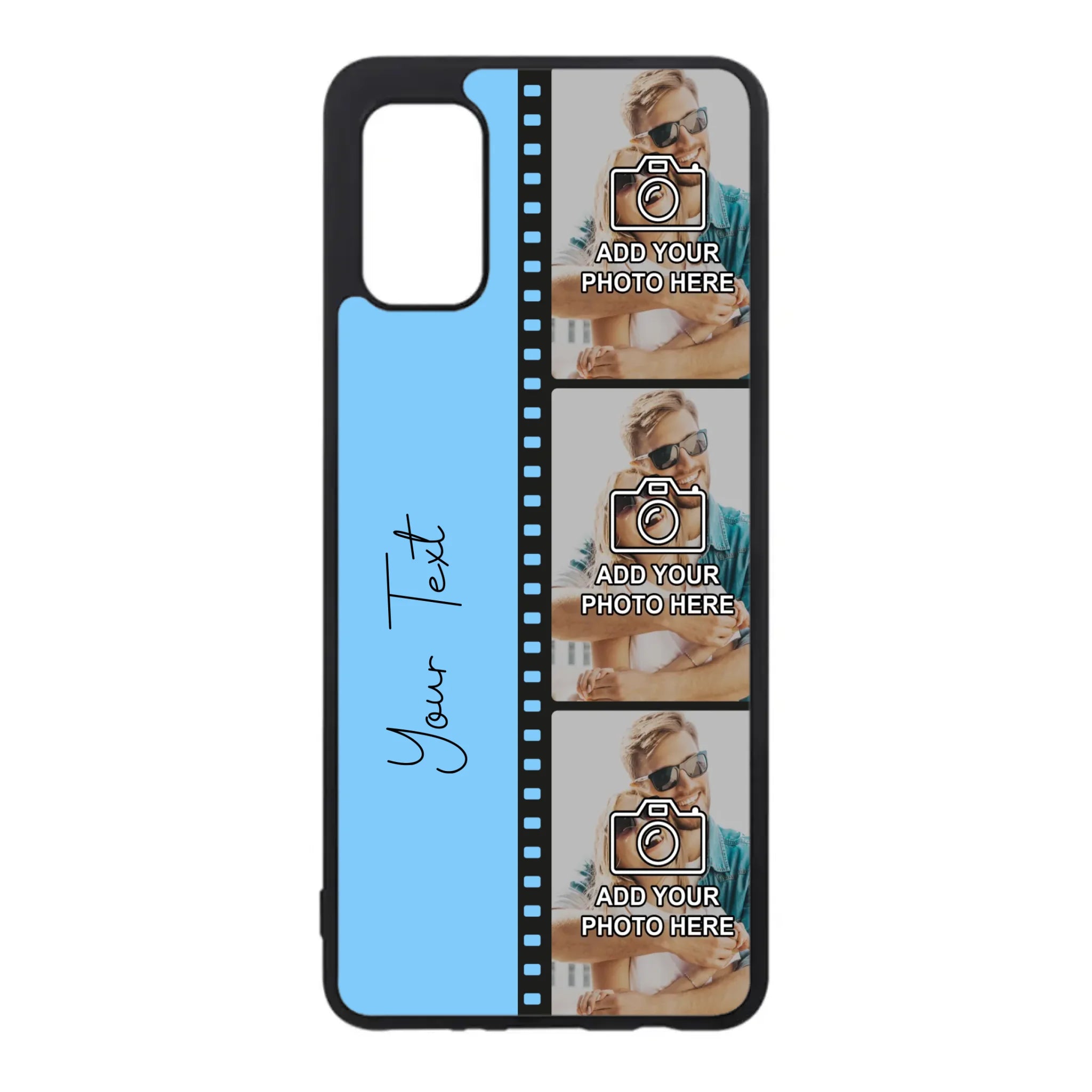 Custom Personalised Film Reel No.5 Rubber TPU Case for iPhone, Samsung & Pixel
