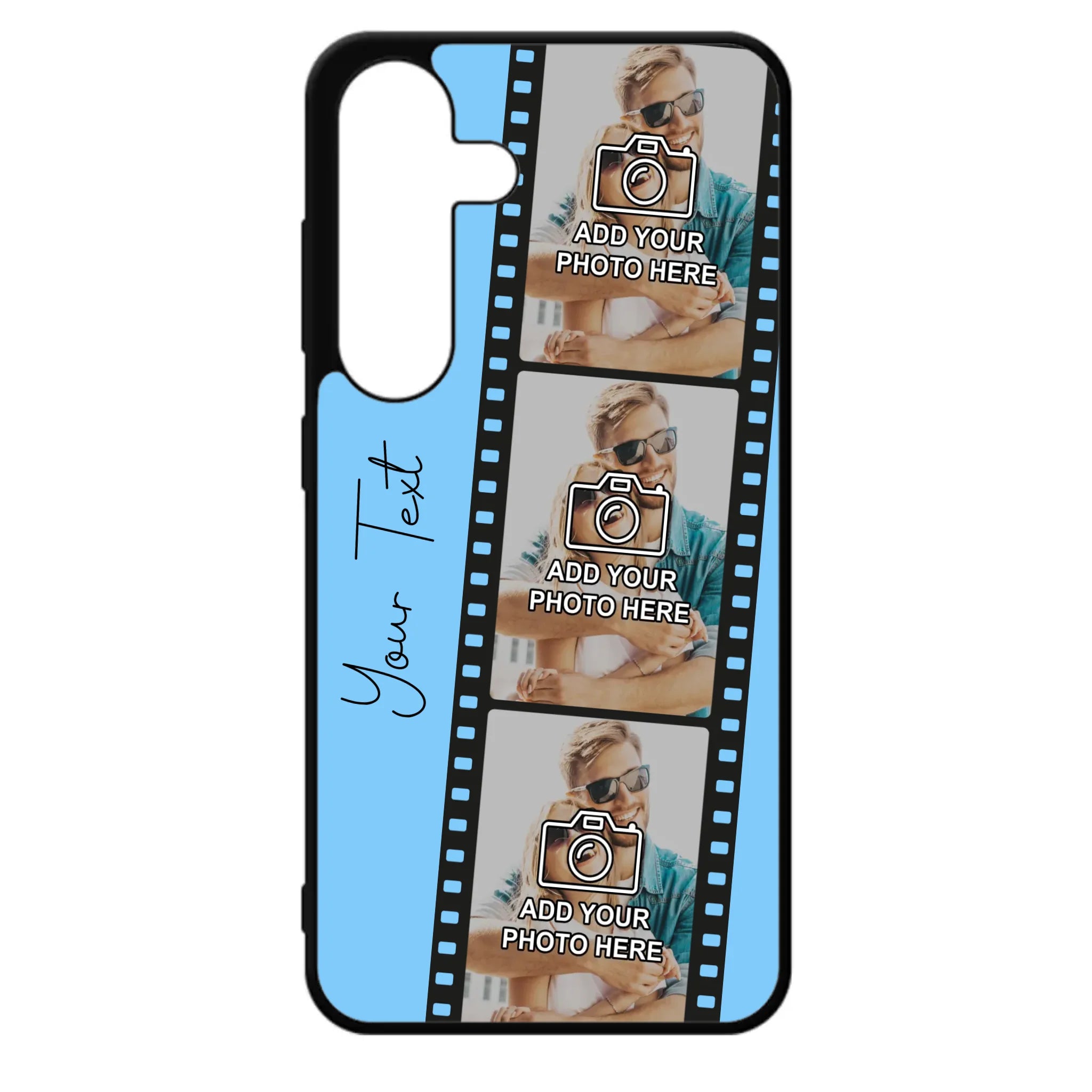 Custom Personalised Film Reel No.6 Rubber TPU Case for iPhone, Samsung & Pixel