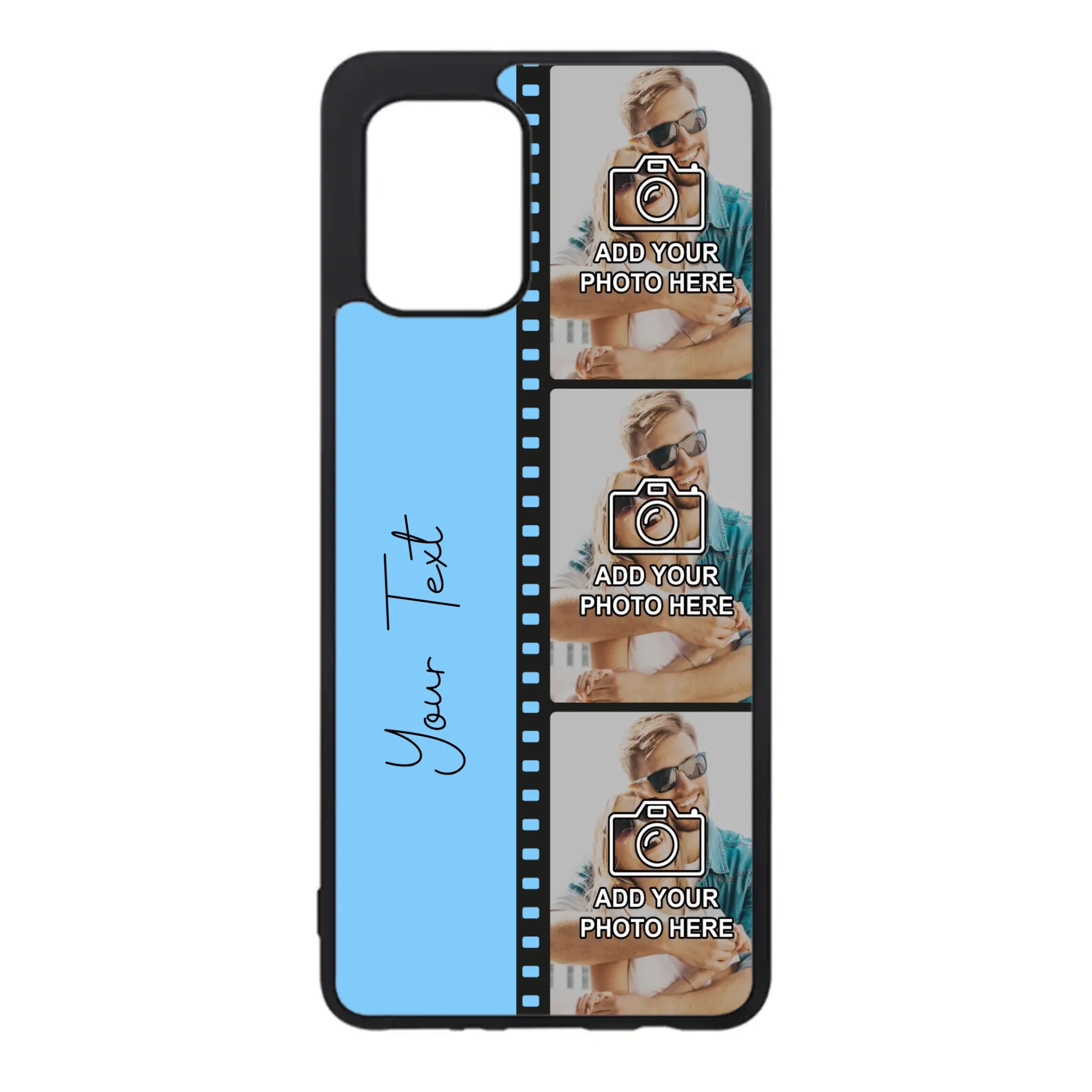 Custom Personalised Film Reel No.5 Rubber TPU Case for iPhone, Samsung & Pixel
