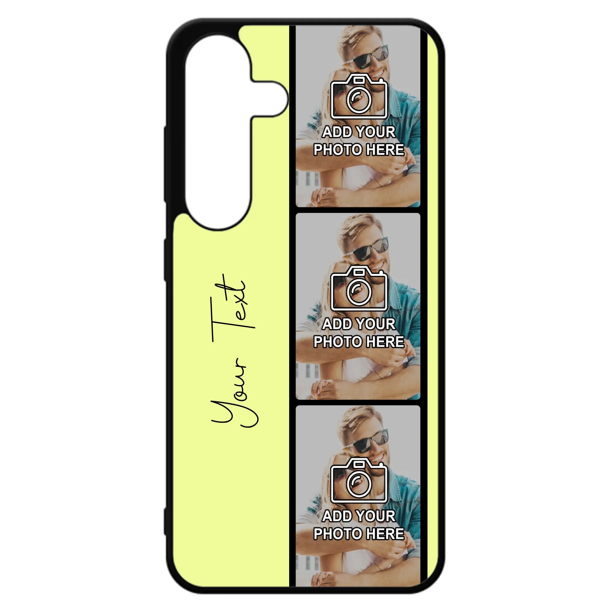 Personalised film reel phone case for Samsung Galaxy S24 FE