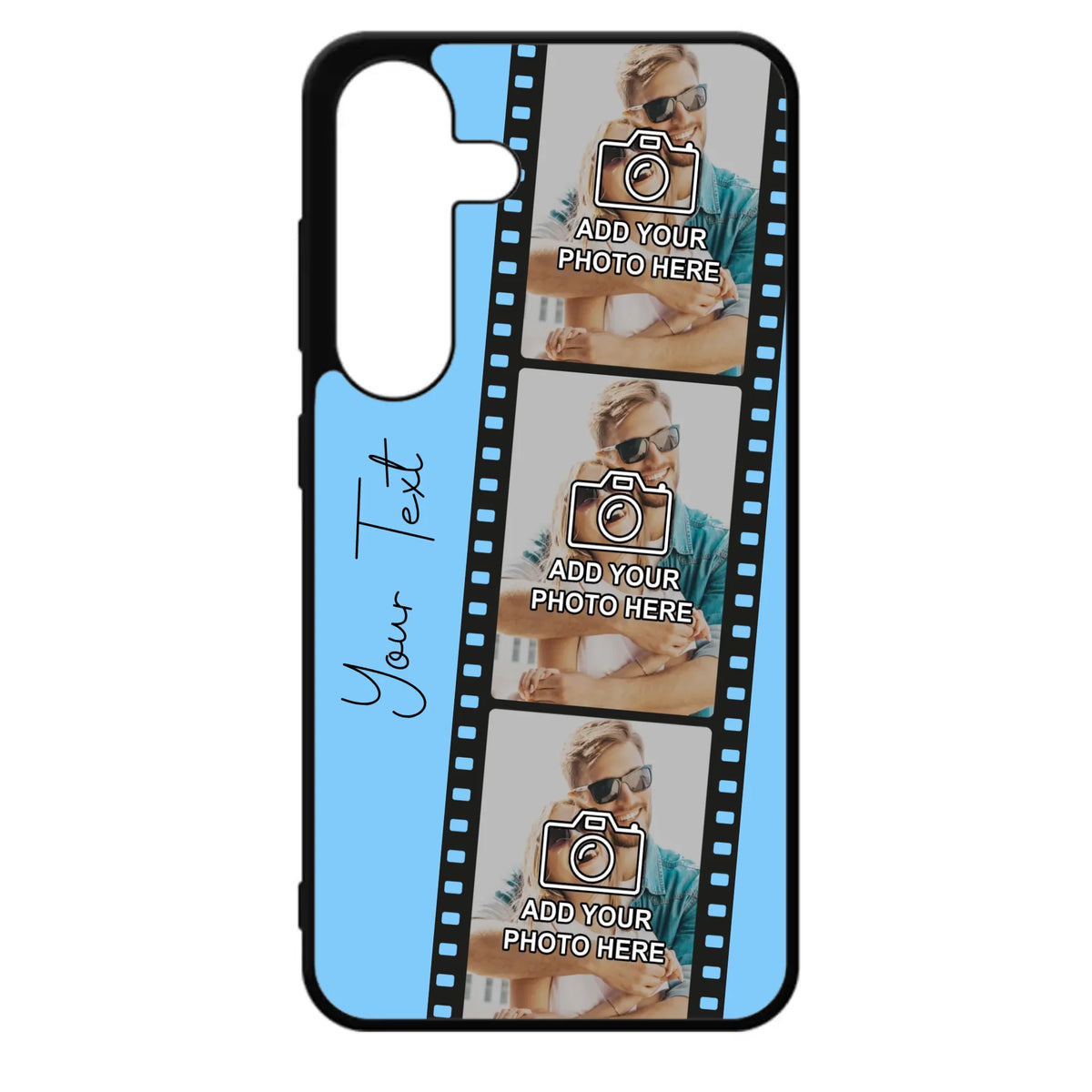 Custom Personalised Film Reel No.6 Rubber TPU Case for iPhone, Samsung & Pixel