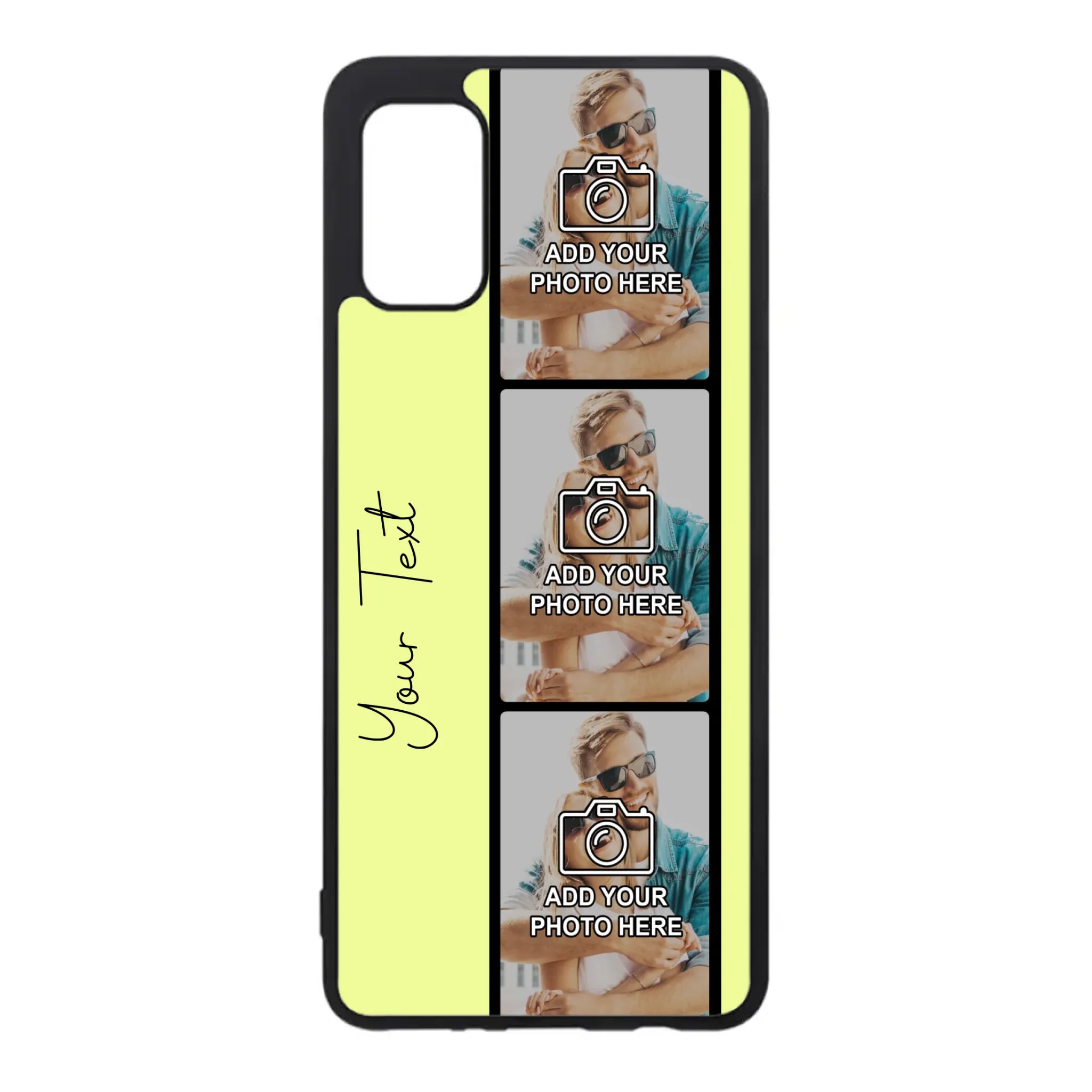 Custom film reel phone case for Samsung Galaxy model