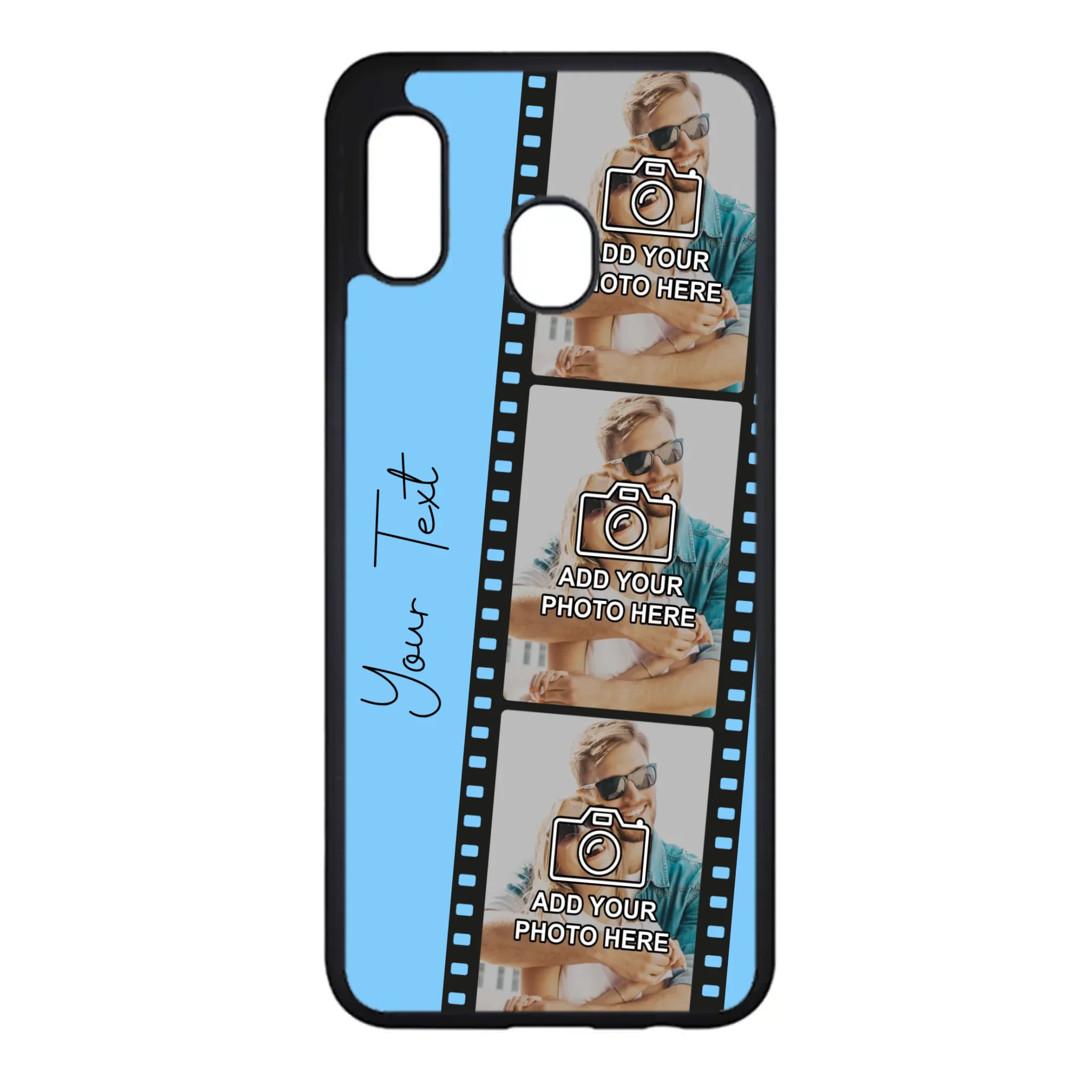 Custom Personalised Film Reel No.6 Rubber TPU Case for iPhone, Samsung & Pixel