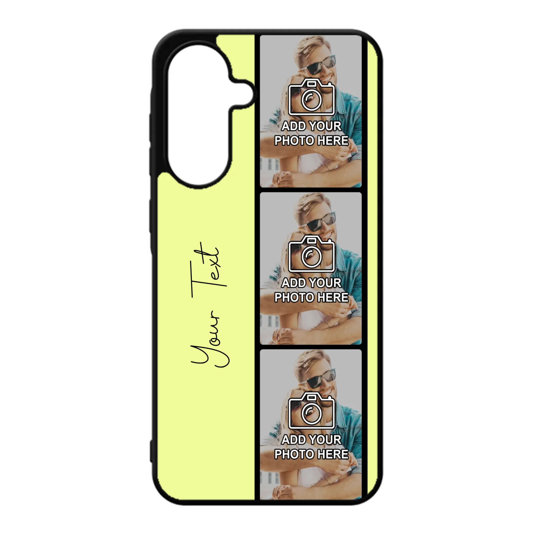 Personalised film reel phone case for Samsung Galaxy A36 and A56