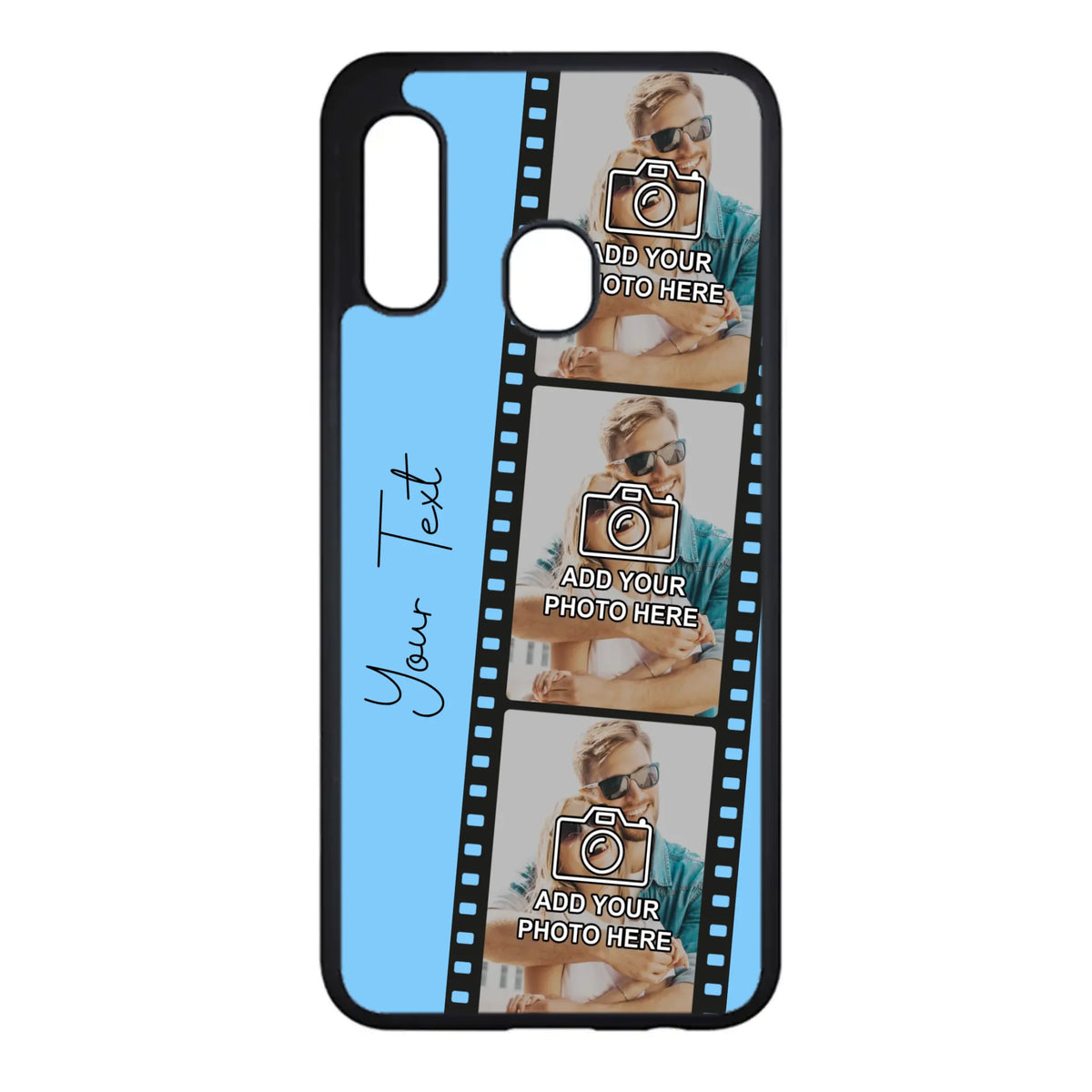 Custom Personalised Film Reel No.6 Rubber TPU Case for iPhone, Samsung & Pixel