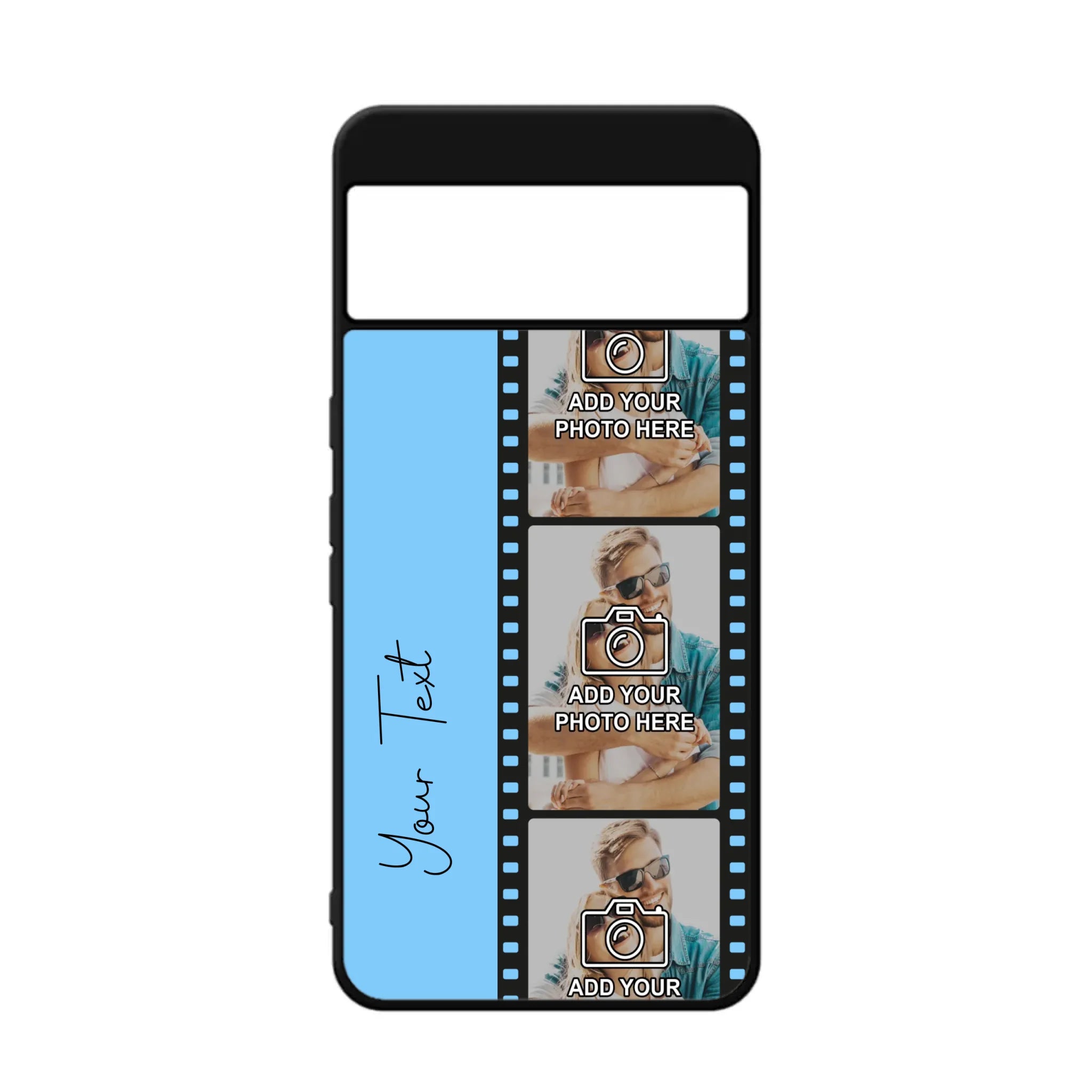 Custom Personalised Film Reel No.5 Rubber TPU Case for iPhone, Samsung & Pixel